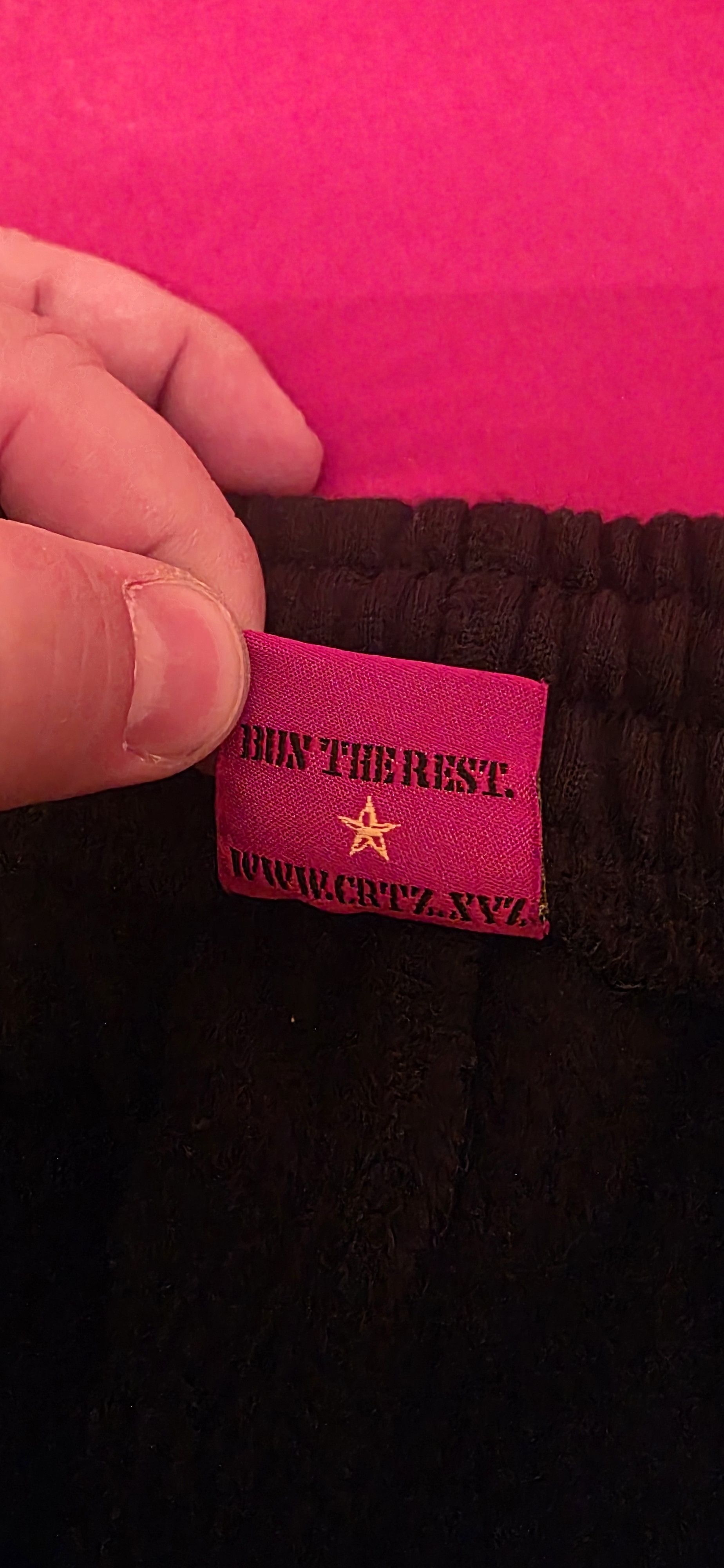 Corteiz Corteiz LUNDUN STITCH OPEN HEM SWEATPANT [TRIPLE BLACK] Size US 36 / EU 52 - 4 Thumbnail