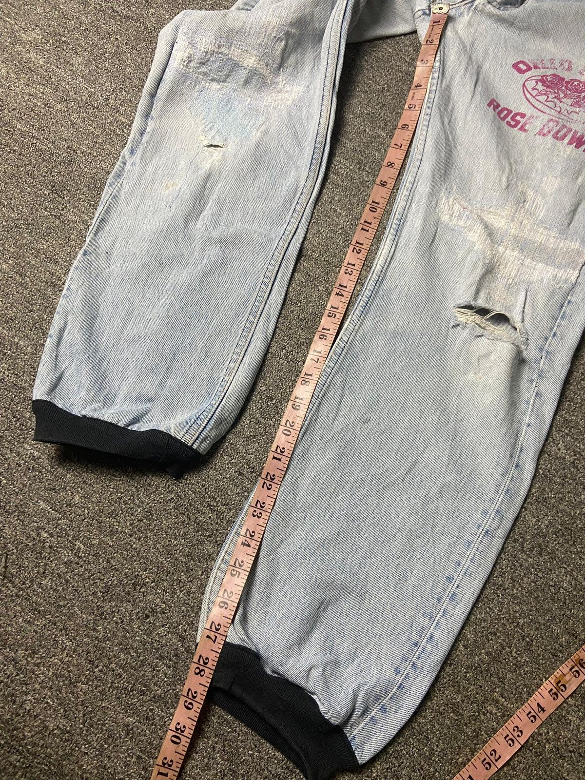 Levi's LEVIS Ohio State Distressed Jeans with Elastic Waist (165) Size US 32 / EU 48 - 5 Thumbnail