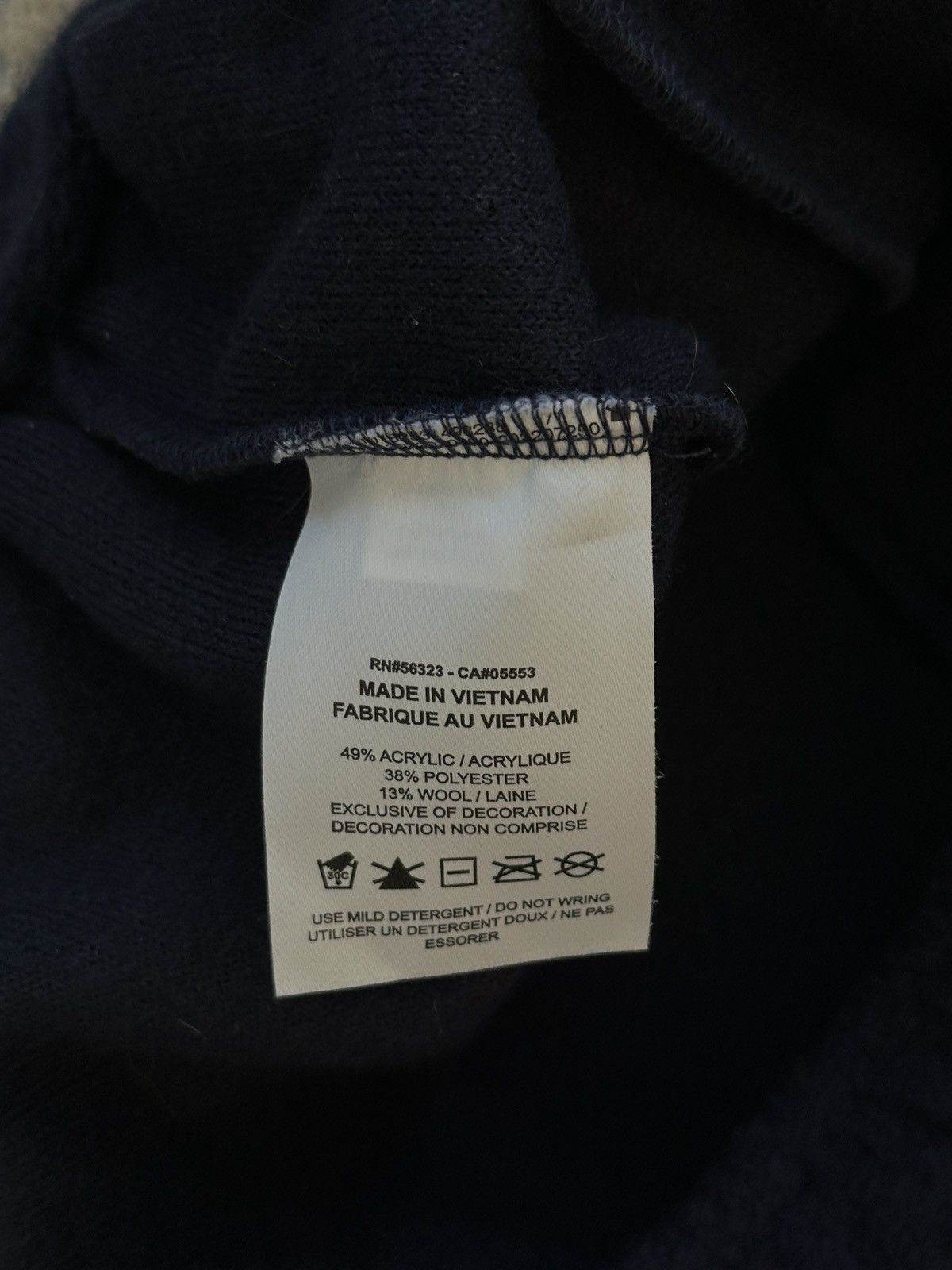 Jordan Brand × Union LA Nike Jordan x Union LA Logo Navy Track Pants Size US 32 / EU 48 - 4 Thumbnail
