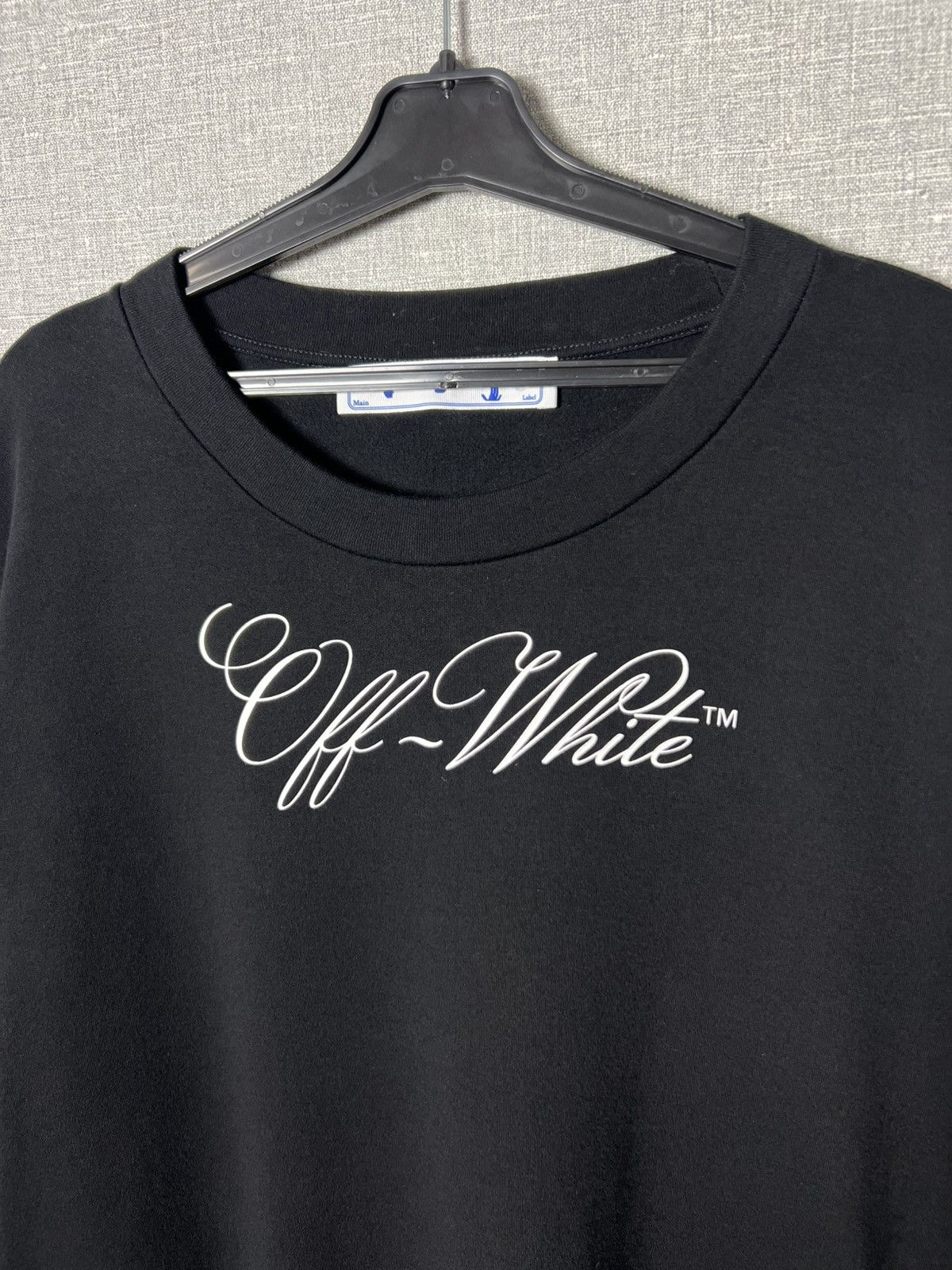Off-White × Virgil Abloh Off-White Virgil Abloh Logo Coulisse T-Shirt Dress In Black Size M / US 6-8 / IT 42-44 - 9 Thumbnail
