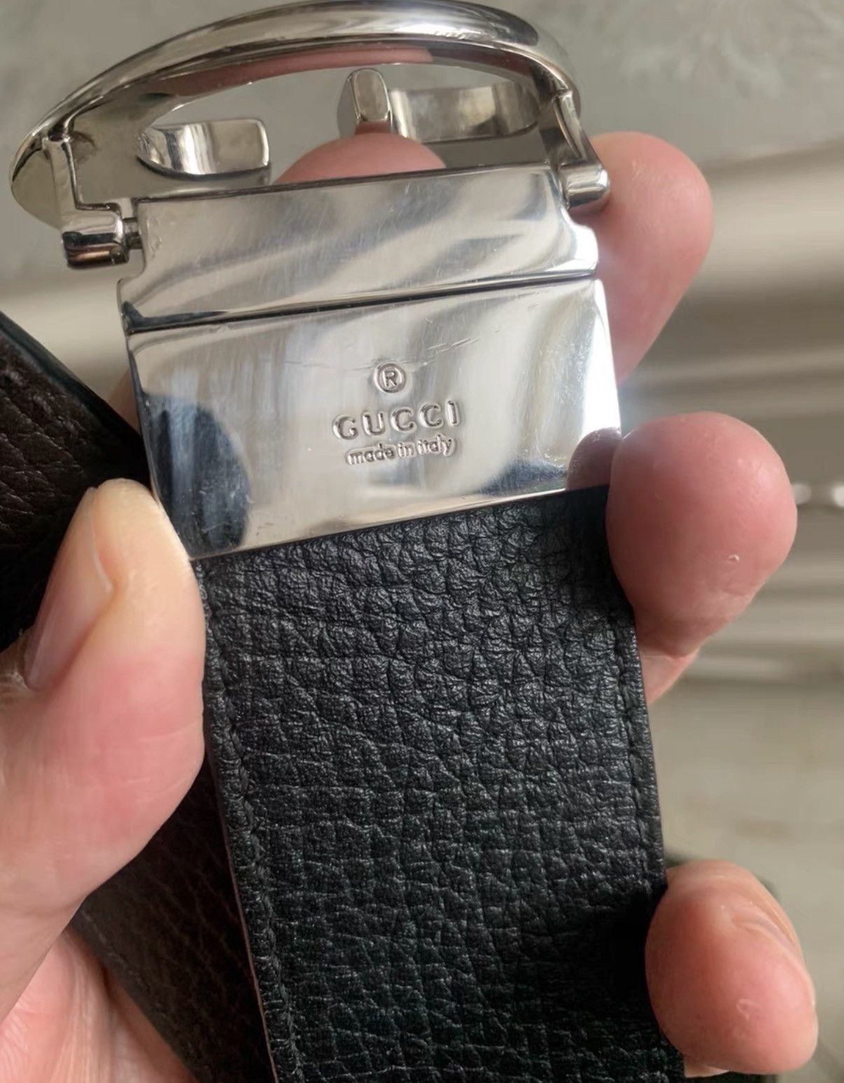 Gucci Gucci genuine leather belt K16 Size ONE SIZE - 3 Thumbnail