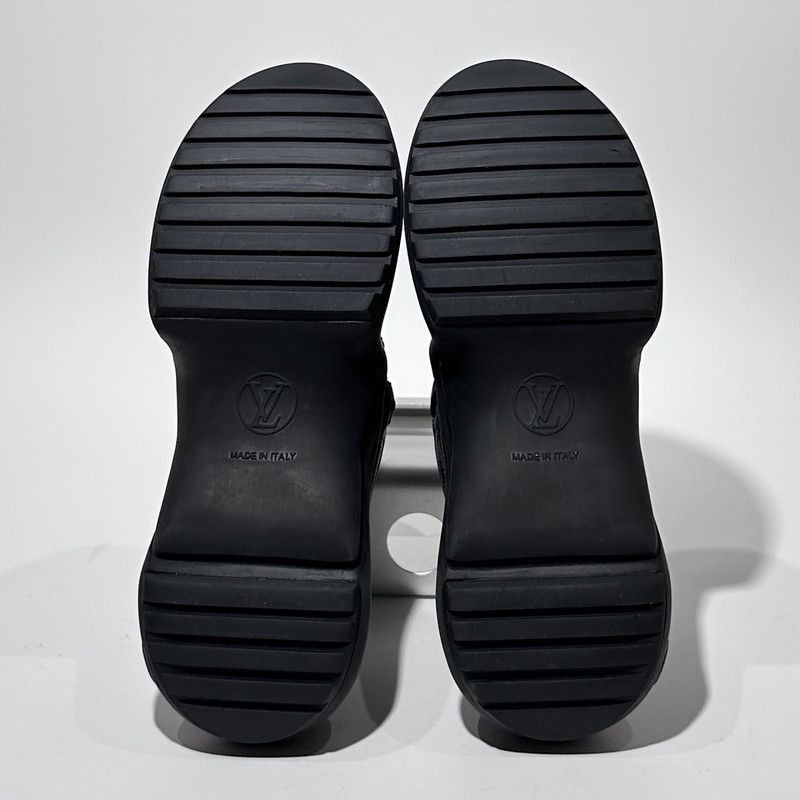 Louis Vuitton Louis Vuitton Black and White Running Shoes -2508 Size US 5.5 / EU 38 - 6 Thumbnail