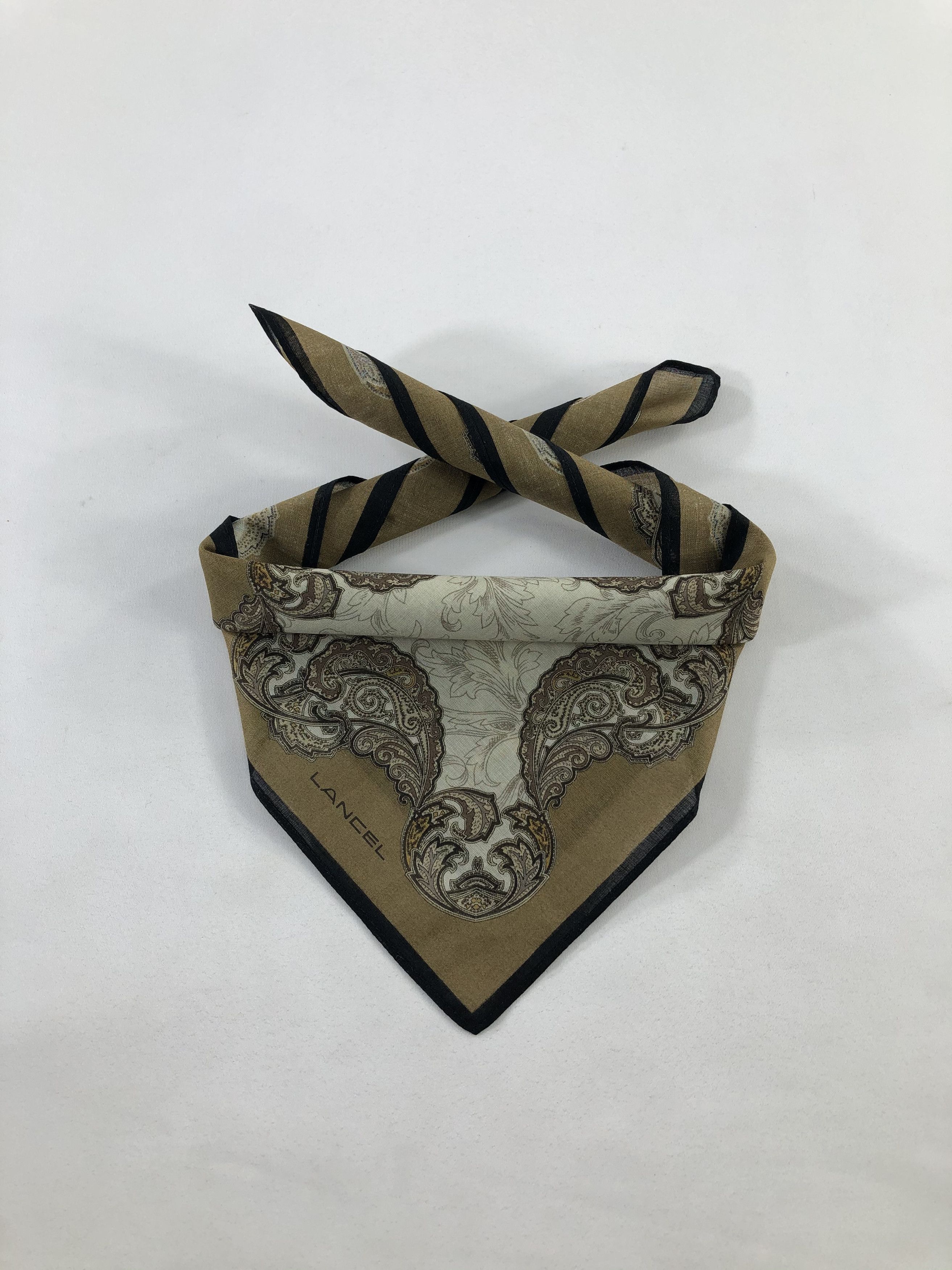 Lancel × Vintage Lancel Paislee Handkerchief / Bandana / Neckerchief Size ONE SIZE - 1 Thumbnail
