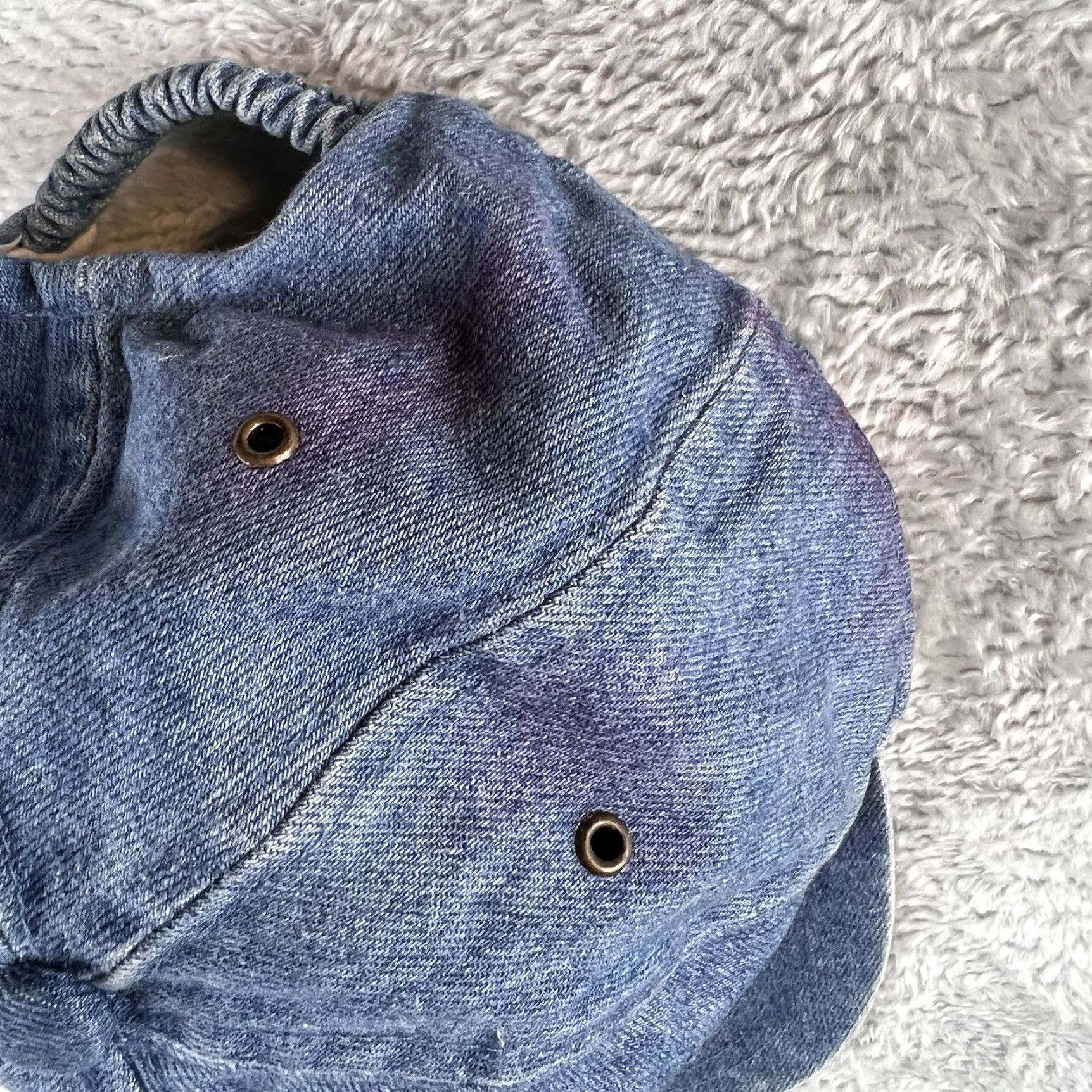 Mickey Unlimited VINTAGE Mickey Unlimited Denim Hat Baseball Cap One Size Men Adjustable Blue Denim Cartoon Logo 90s Size US 35 - 4 Thumbnail