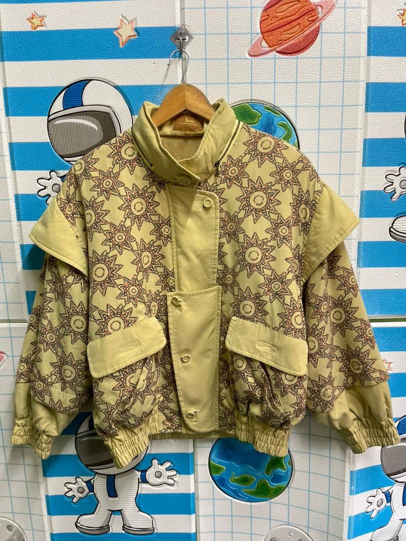 Lanvin Vintage Lancel Paris Sunburst All Over Print Jacket Size L / US 10 / IT 46 - 2 Thumbnail