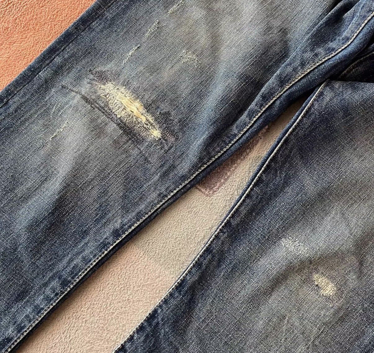Ralph Lauren Ralph Lauren Distressed Patchwork Jeans K22 Size US 31 - 7 Thumbnail