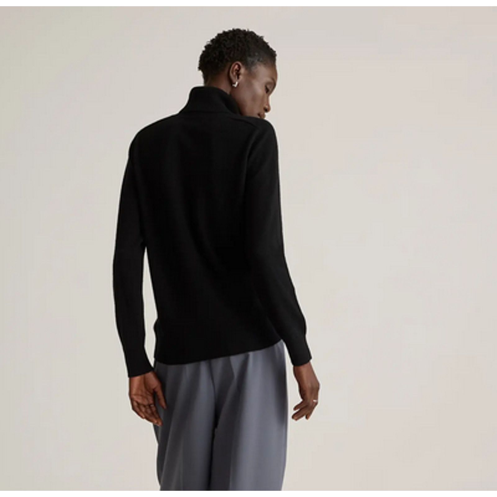 Quince Copied - Mongolian Cashmere Turtleneck Sweater Size M NWT Size M / US 6-8 / IT 42-44 - 4 Thumbnail