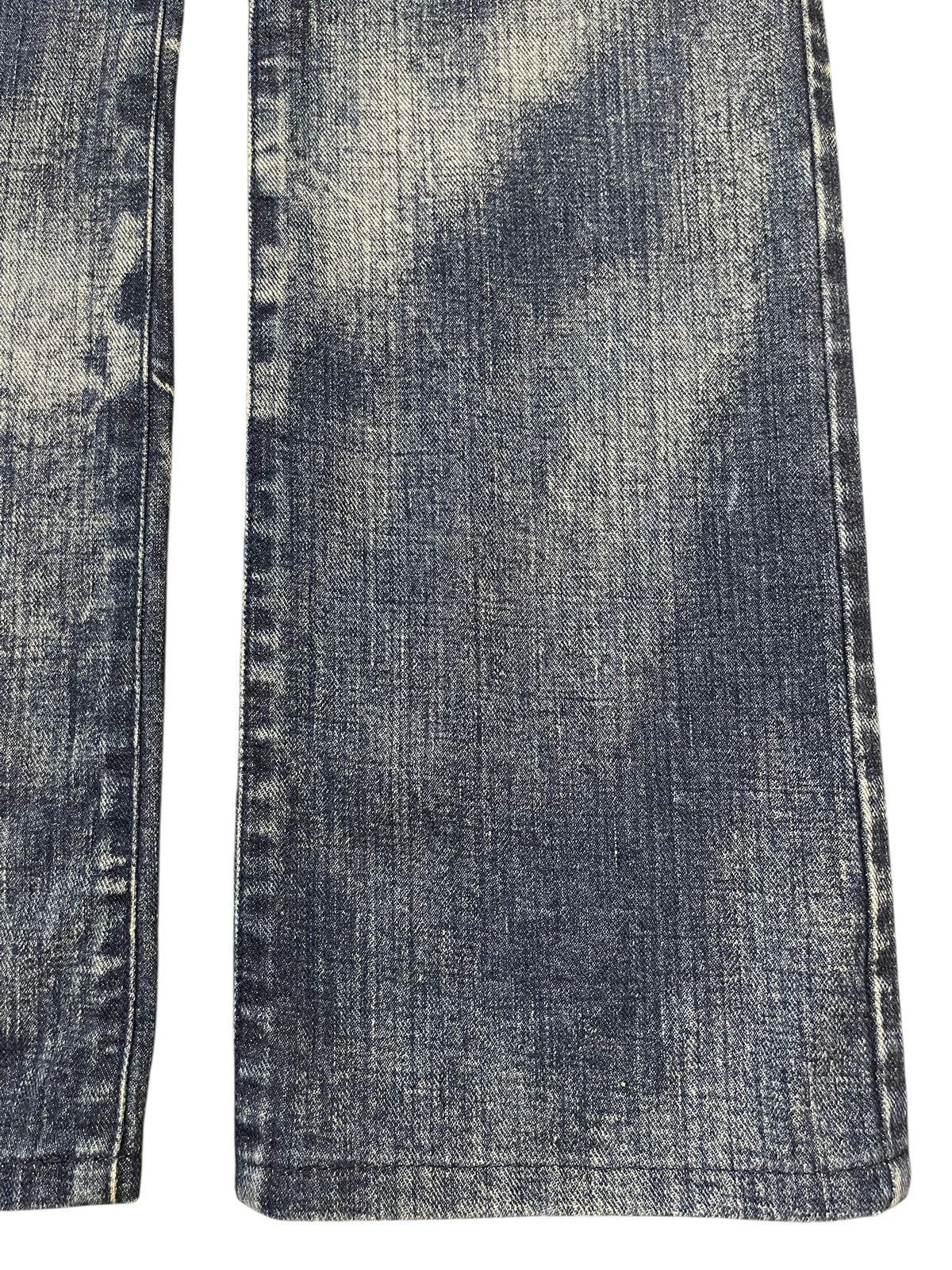semanticdesign Japan Semantic Design Claw Mark Wash Distress Skull Studded Size US 31 - 8 Thumbnail
