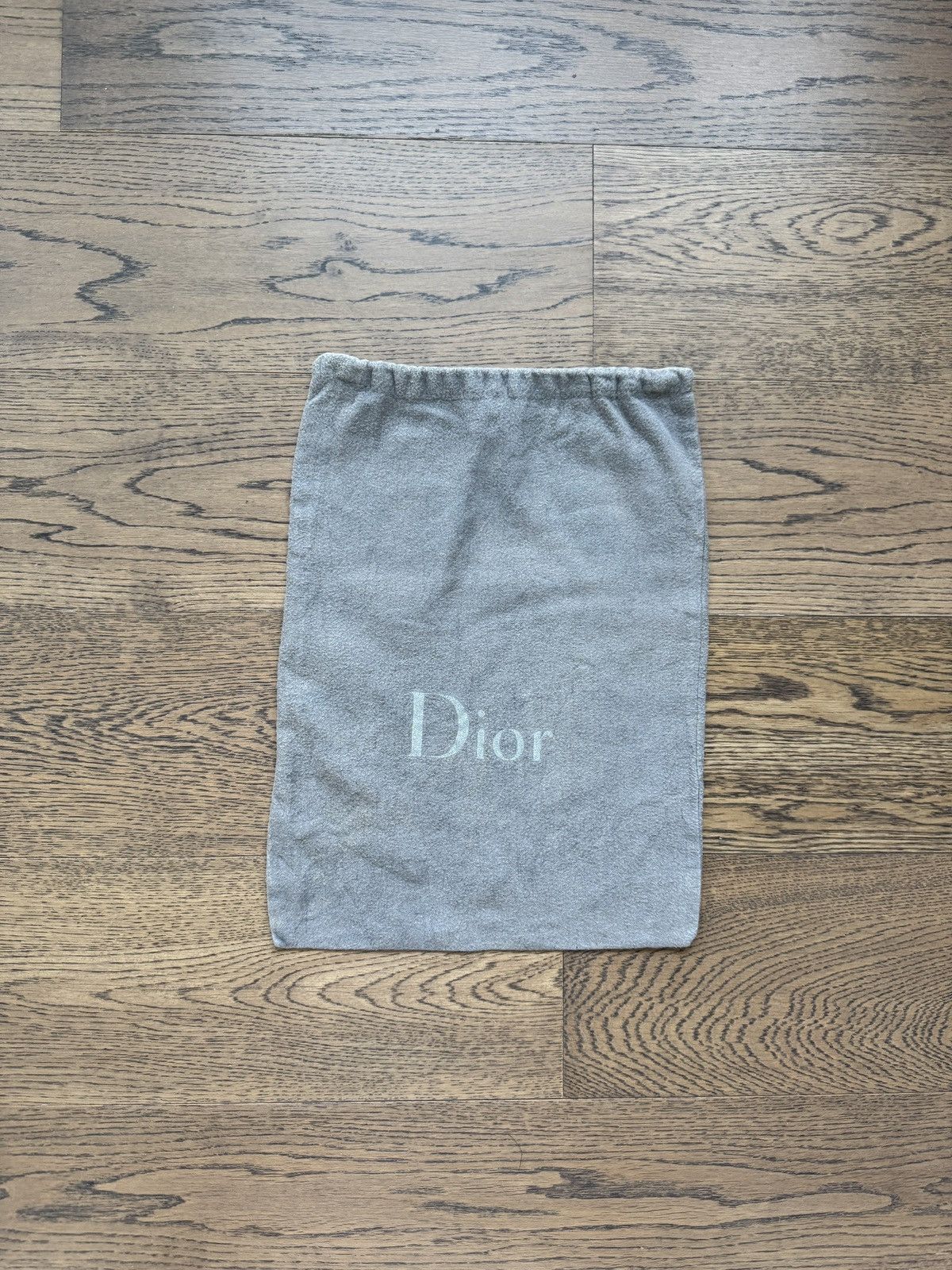 Dior Dior Homme Hedi Slimane Era Grey Fabric Logo Dust Bag Size ONE SIZE - 1 Thumbnail