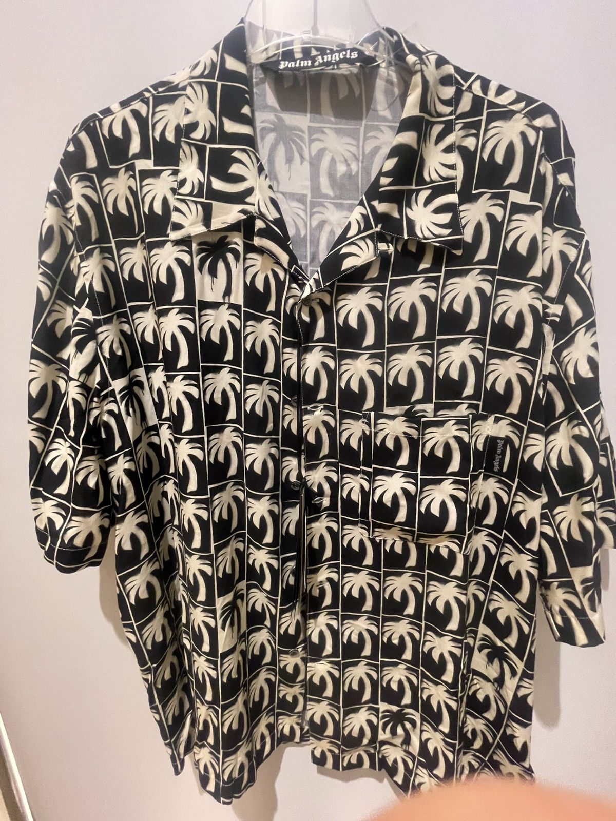 Palm Angels Palm Angels Dripping Palms Shirt Size US XL / EU 56 / 4 - 1 Thumbnail