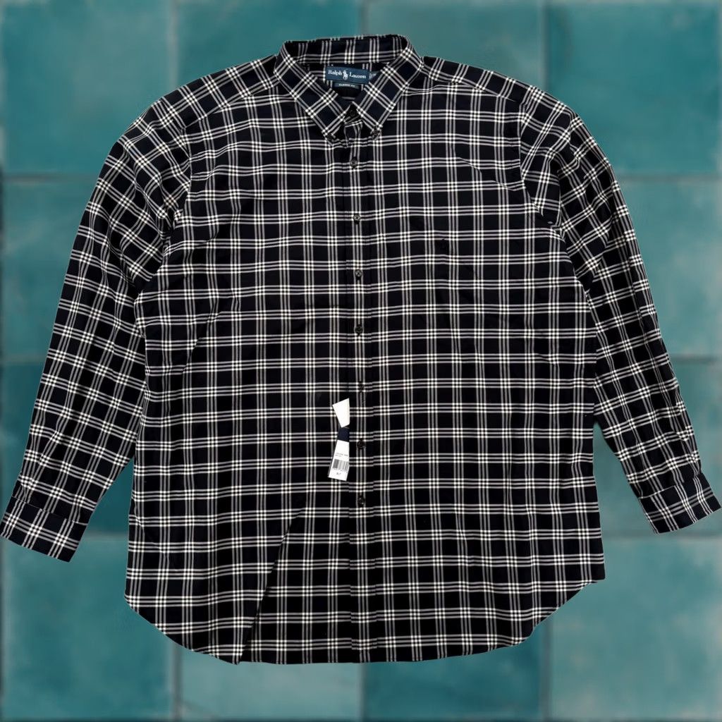 3xlt black dress shirt The Black Tux Essential Dress Shirt In Black | Size: Medium