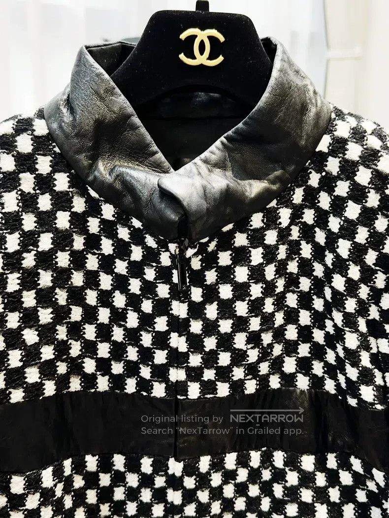 Chanel Chanel 17B high-grade black and white colour-matched brigh Size XS / US 0-2 / IT 36-38 - 4 Thumbnail