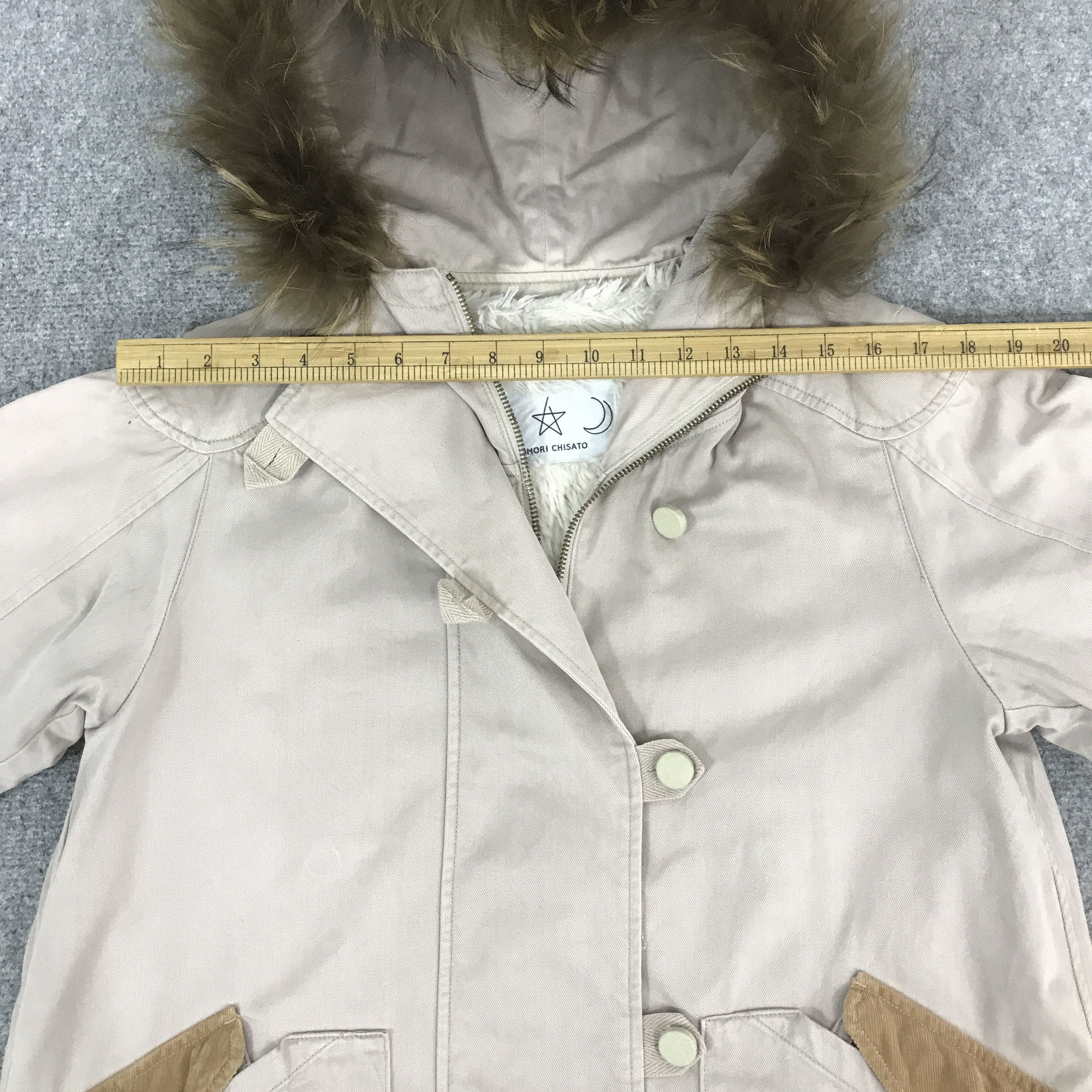 Tsumori Chisato TSUMORI CHISATO BY ISSEY MIYAKE PARKAS FUR JACKET Size US M / EU 48-50 / 2 - 5 Thumbnail