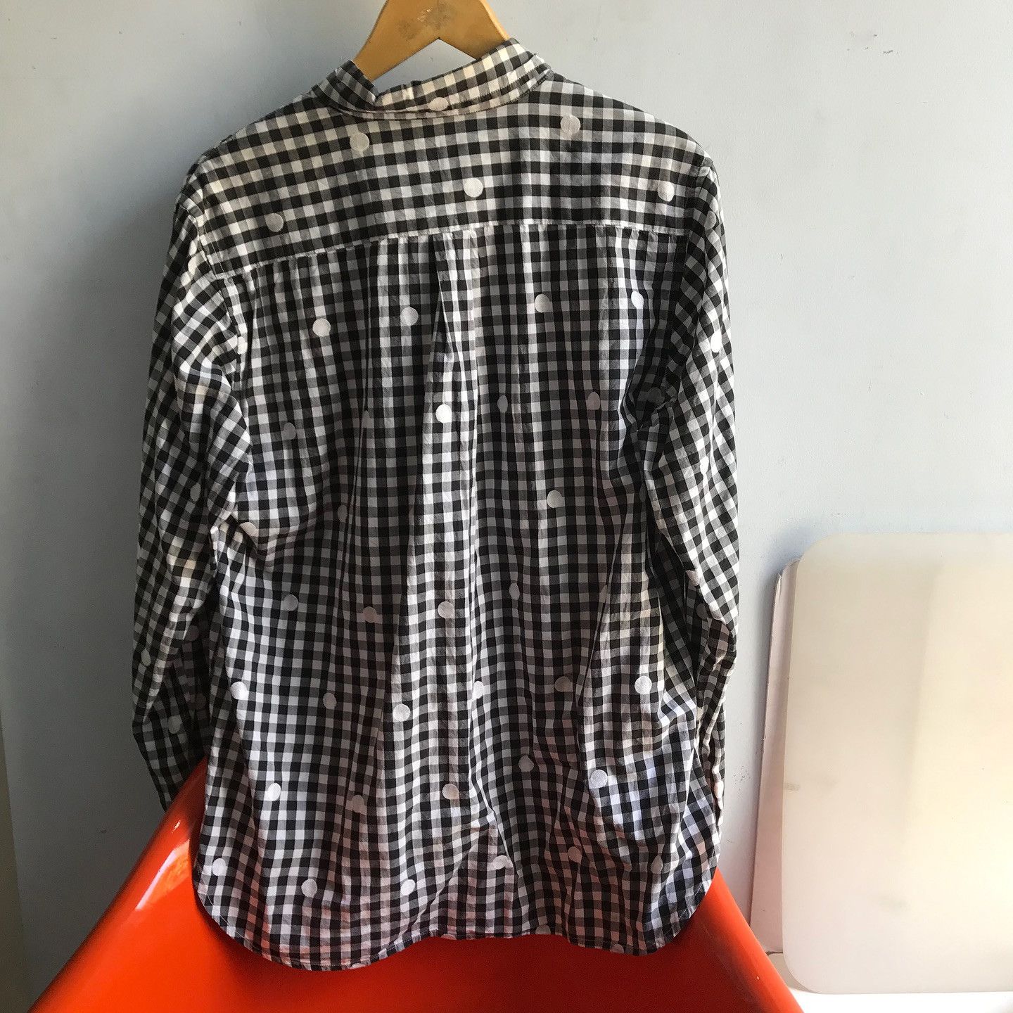 Beams Plus Beams Heart Tartan Black gingham and Polkadot Shirt Size US L / EU 52-54 / 3 - 6 Thumbnail