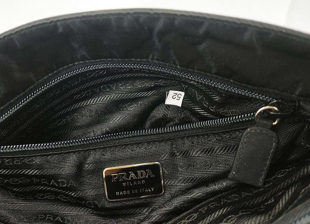 Prada authentic PRADA nylon hard handle hand carry bag Size ONE SIZE - 3 Thumbnail