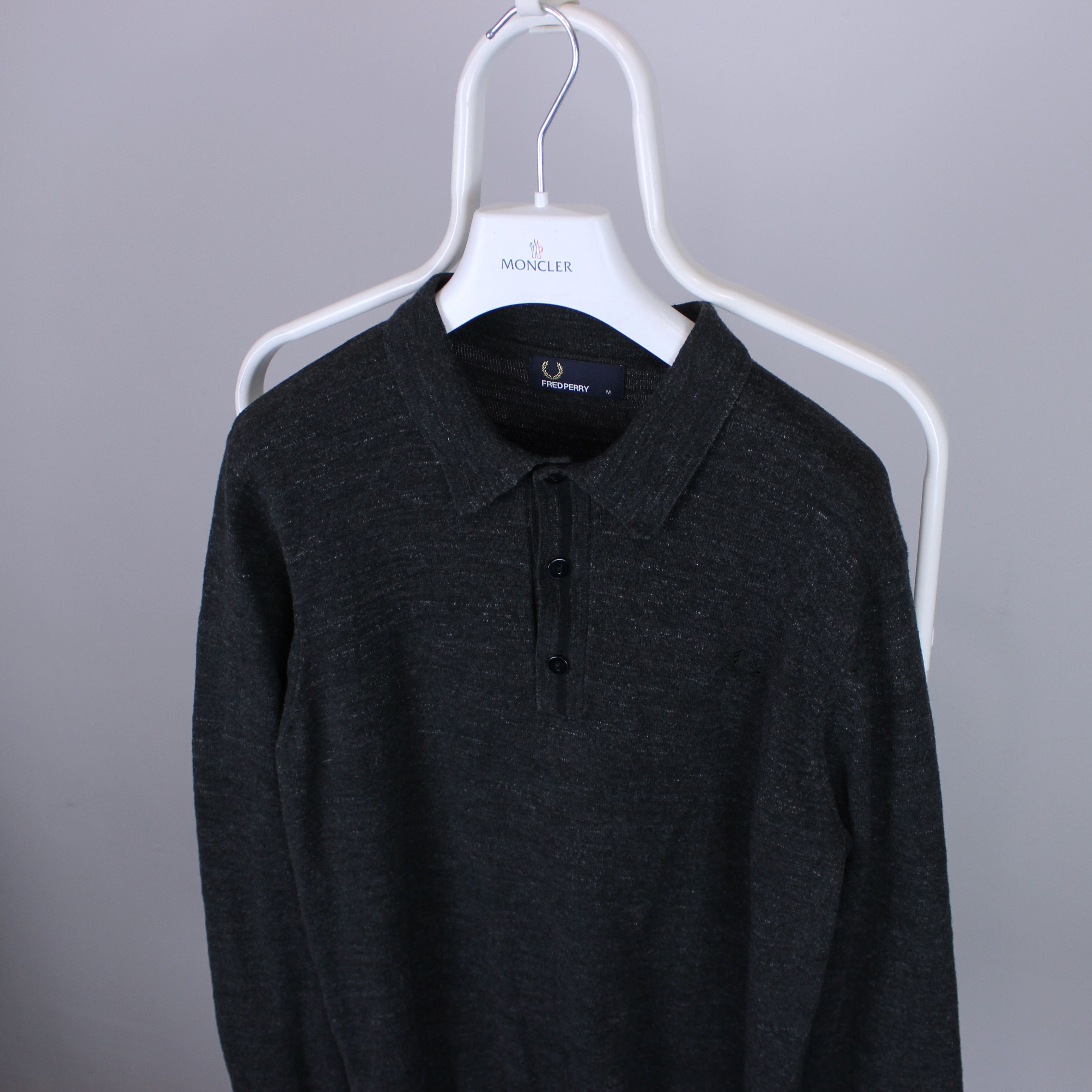 Fred Perry Fred Perry long sleeve jumper men M gray Size US M / EU 48-50 / 2 - 2 Thumbnail