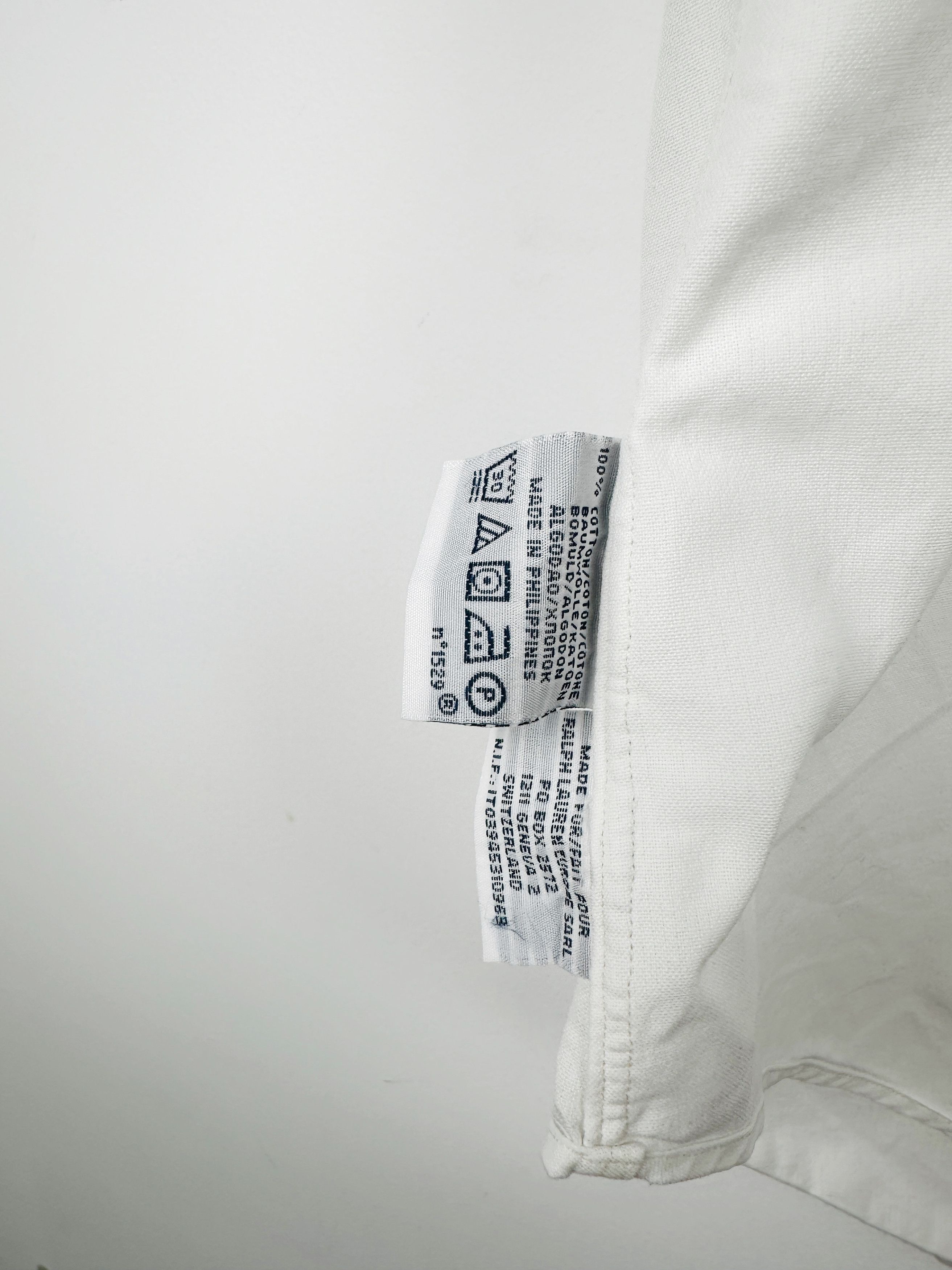Polo Ralph Lauren Polo Ralph Lauren Logo White Short Sleeve Button Up Shirt Size US M / EU 48-50 / 2 - 10 Thumbnail