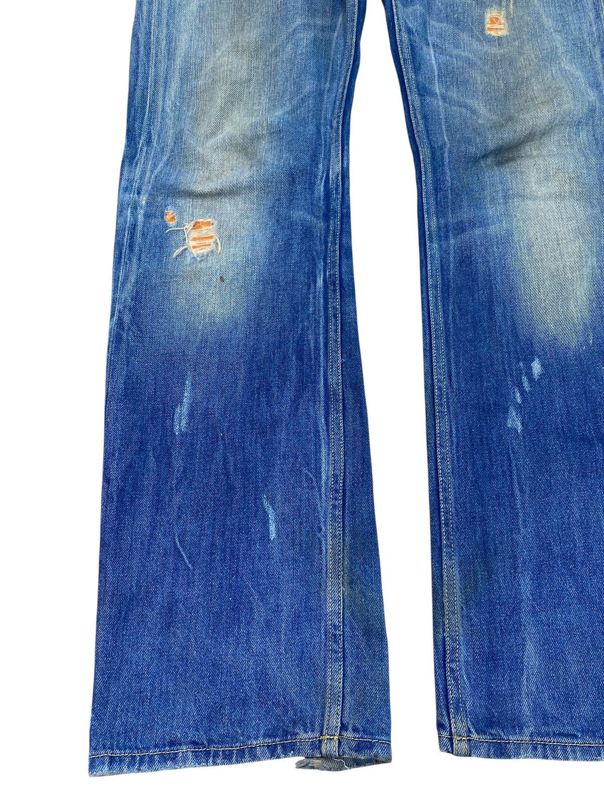 Diesel Diesel Brand Acid Blue Wash Distressed Style Loose Jeans Size US 34 / EU 50 - 8 Thumbnail