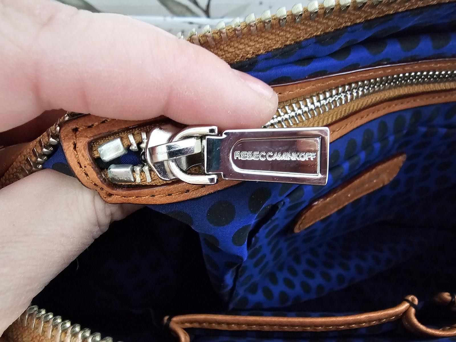 Other Rebecca Minkoff Purse Blue Womens Leather Straps Size ONE SIZE - 6 Thumbnail