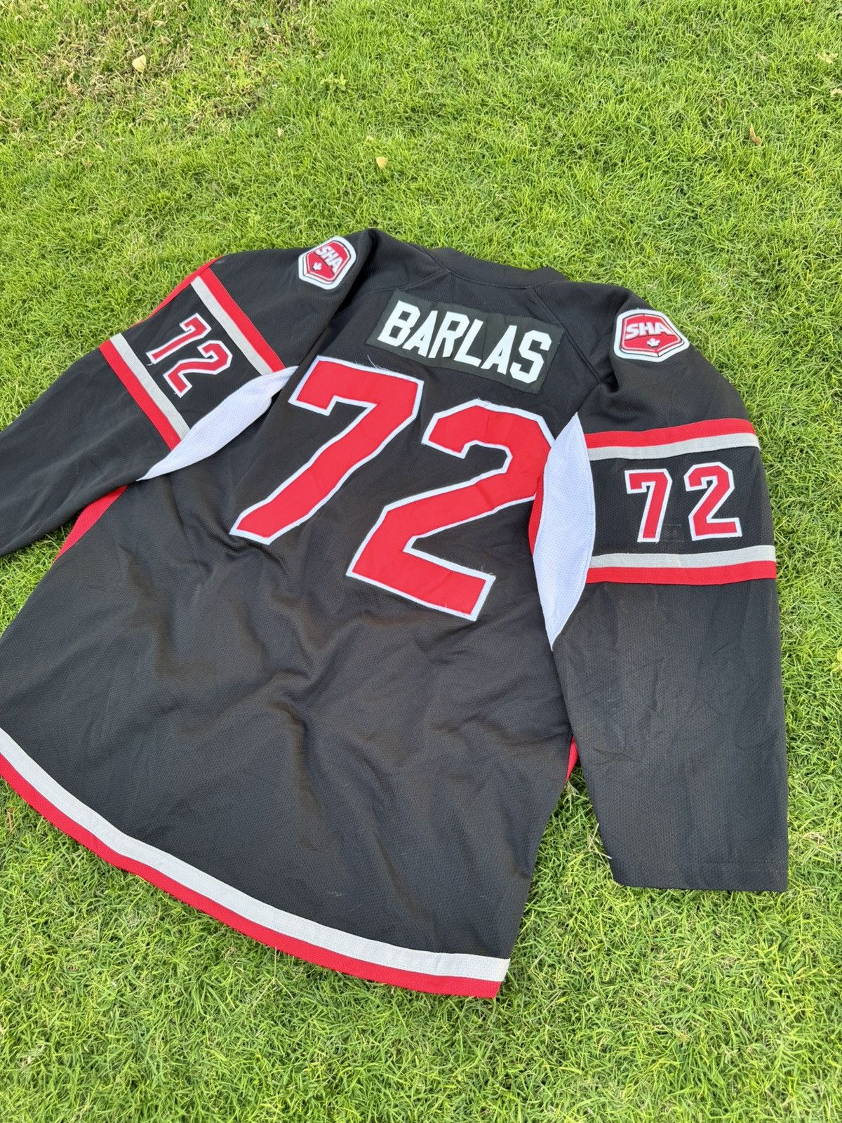 Vintage SHA Sports Design Ice Raiders hockey jersey Size US L / EU 52-54 / 3 - 8 Thumbnail