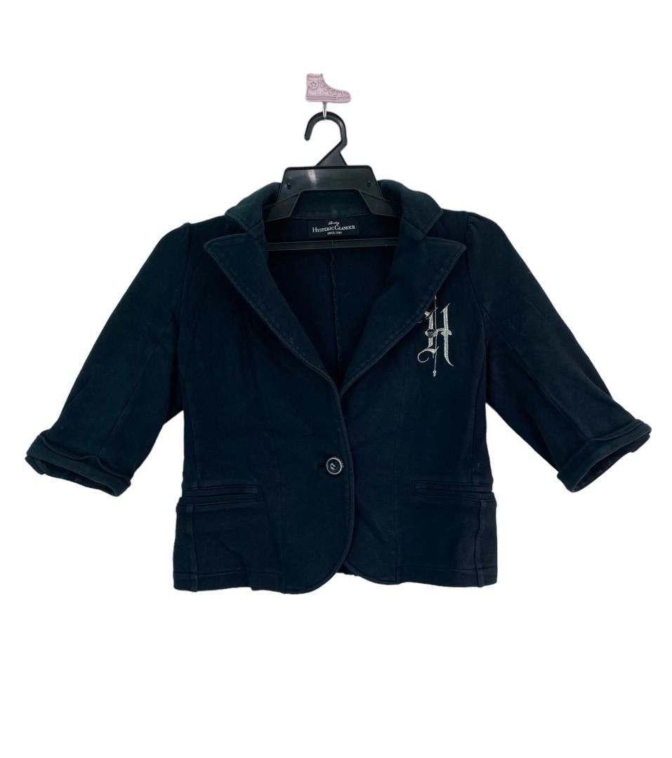 Hysteric Glamour Vtg 90s Hysteric Glamour crop mini jacket Size ONE SIZE - 1 Thumbnail