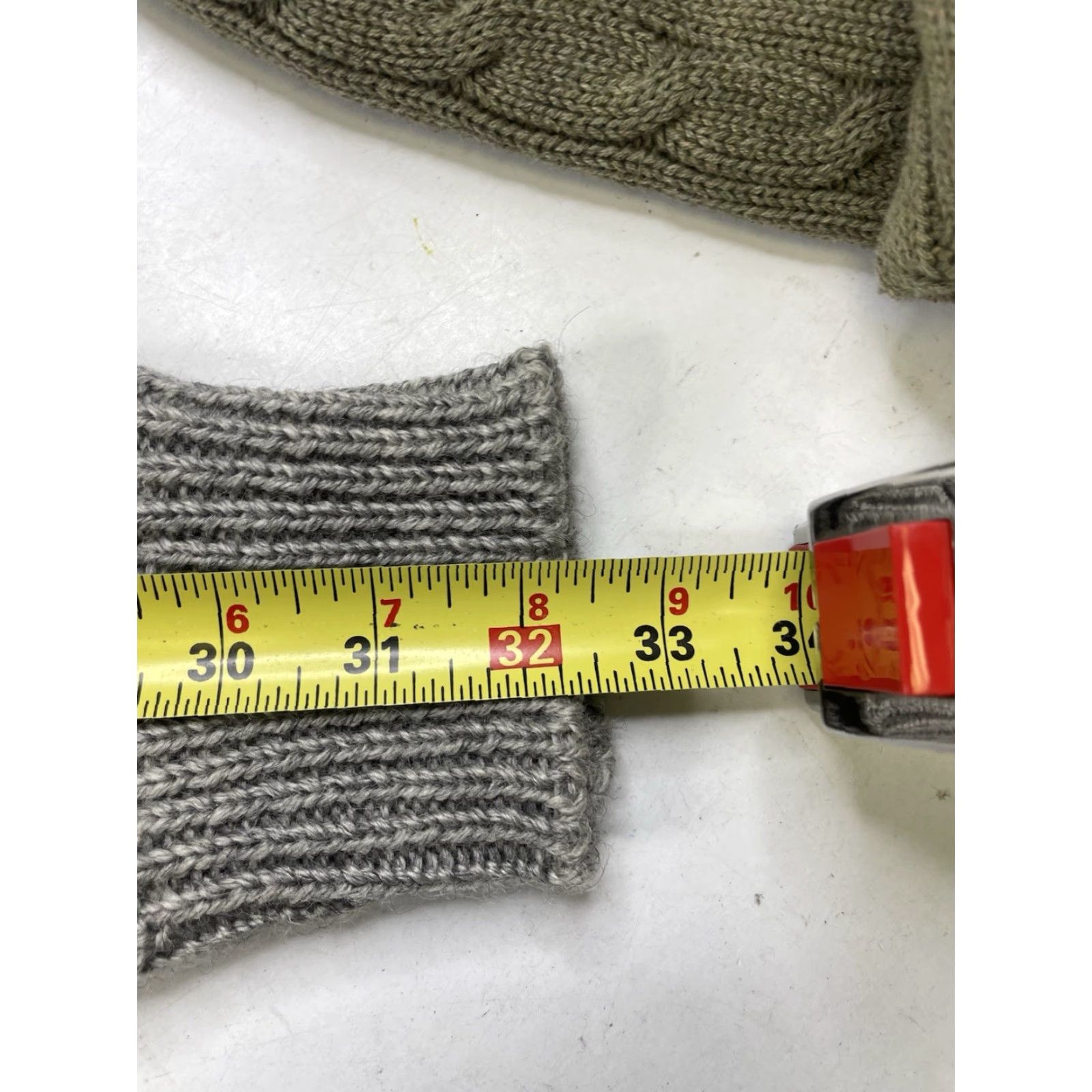 Vintage NWT Woolovers Fisherman Chunky Cable knit BRITISH WOOL Mens XL Sweater Pullover Gray Size US XL / EU 56 / 4 - 3 Thumbnail