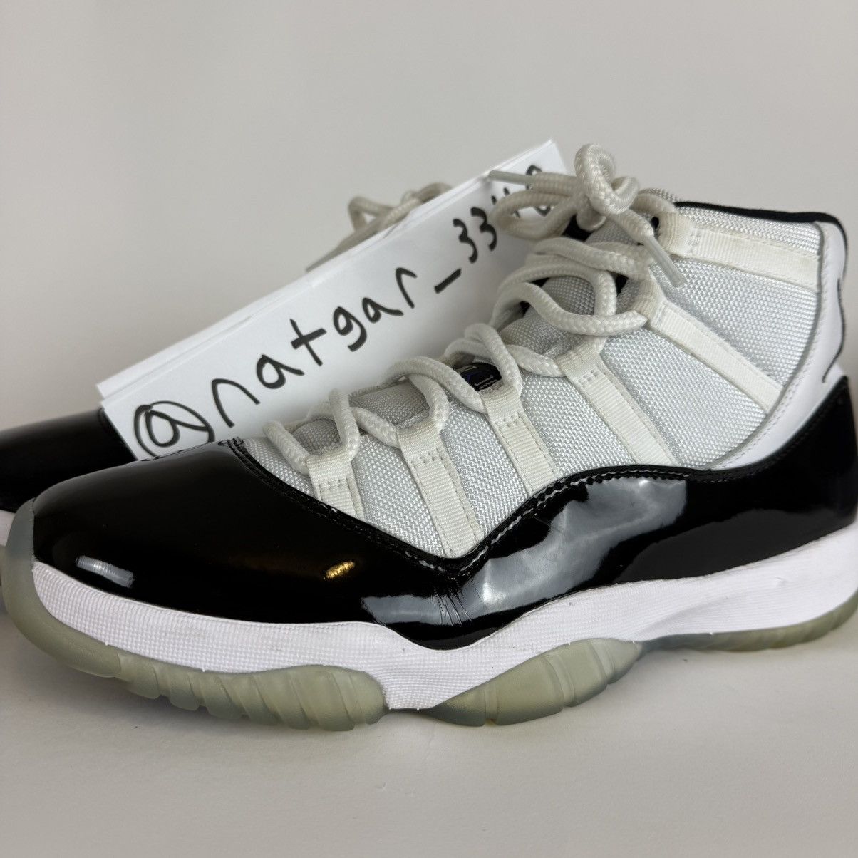Jordan Brand × Nike Size 10.5-Jordan 11 Concord 2018-LIGHTLY WORN Size US 10.5 / EU 43-44 - 2 Thumbnail