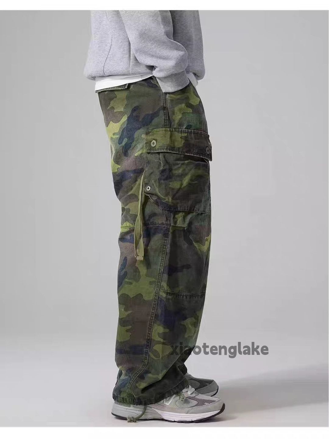 Vintage zx y2k Military outdoor supreme offwhite style cargo pants Size US 30 / EU 46 - 7 Thumbnail