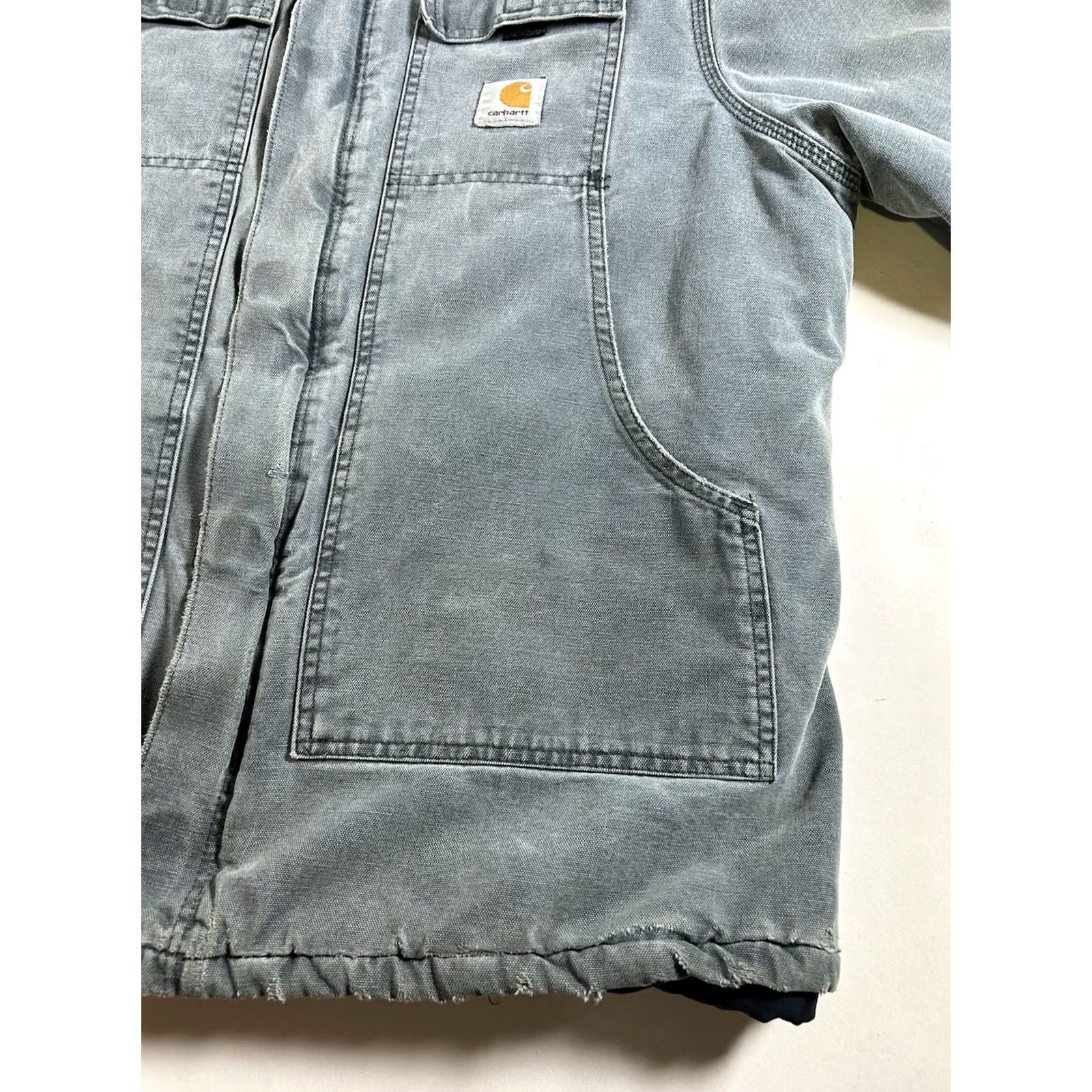 Carhartt VINTAGE Carhartt Jacket Arctic C26 HTG USA Green Large 1998 Workwear Casual Mens Regular Size US L / EU 52-54 / 3 - 5 Thumbnail