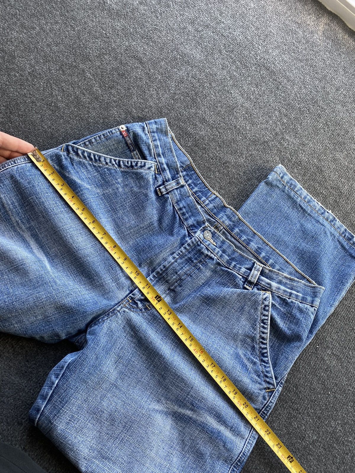 Diesel 🔥Opium Punk Diesel Blue denim jeans mens 33 bootcut goth Size US 33 - 9 Thumbnail