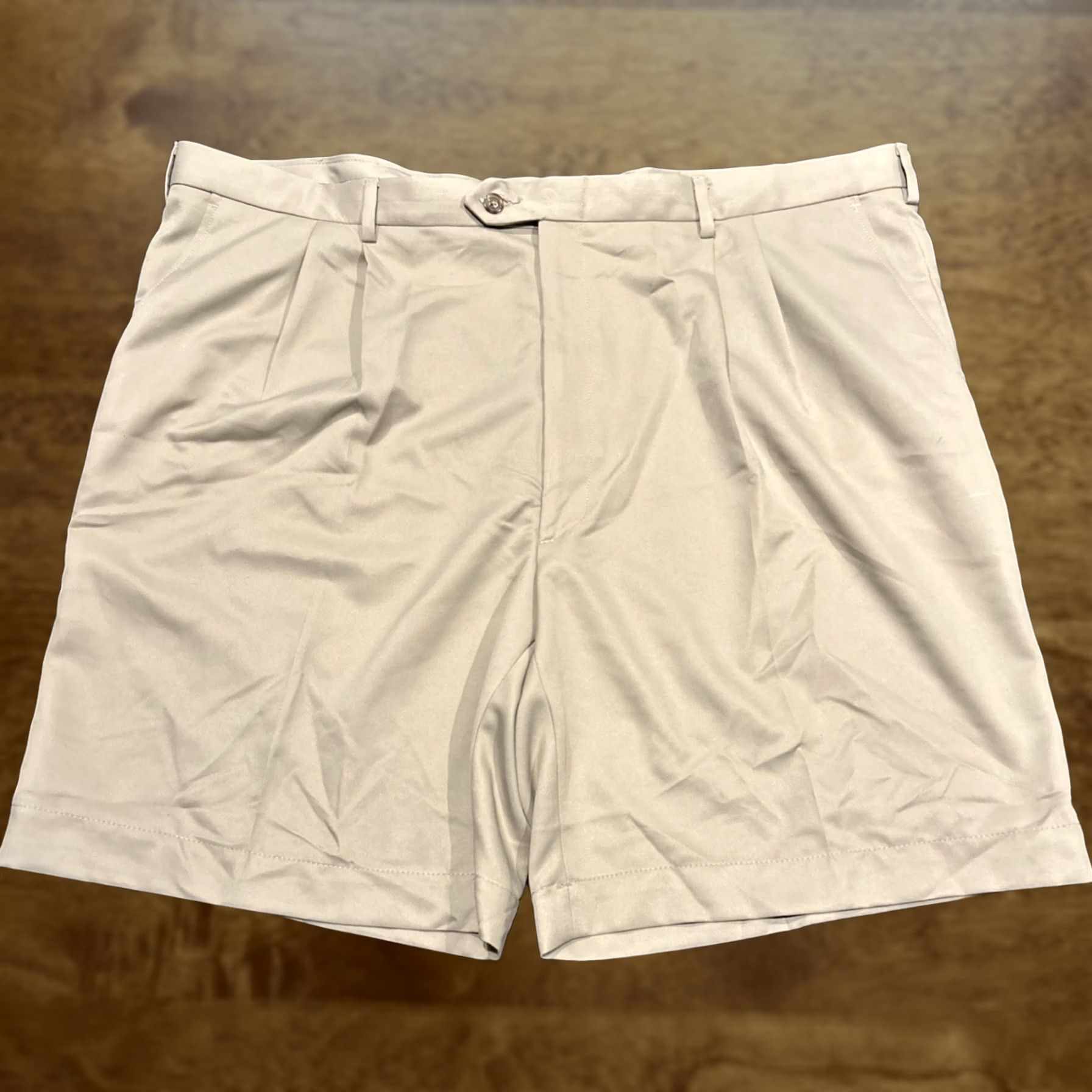 Berle Berle Men's Chino Shorts Size 46 Khaki 8" Inseam Water Resistant NOS Regular Short Shirt? Size US 30 / EU 46 - 1 Thumbnail