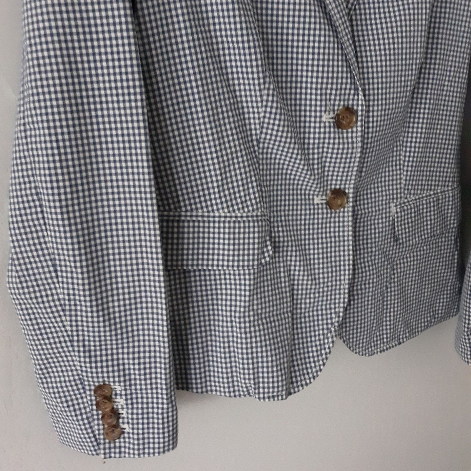 J.Crew J. Crew Gingham Blazer 0 Size XS / US 0-2 / IT 36-38 - 3 Thumbnail