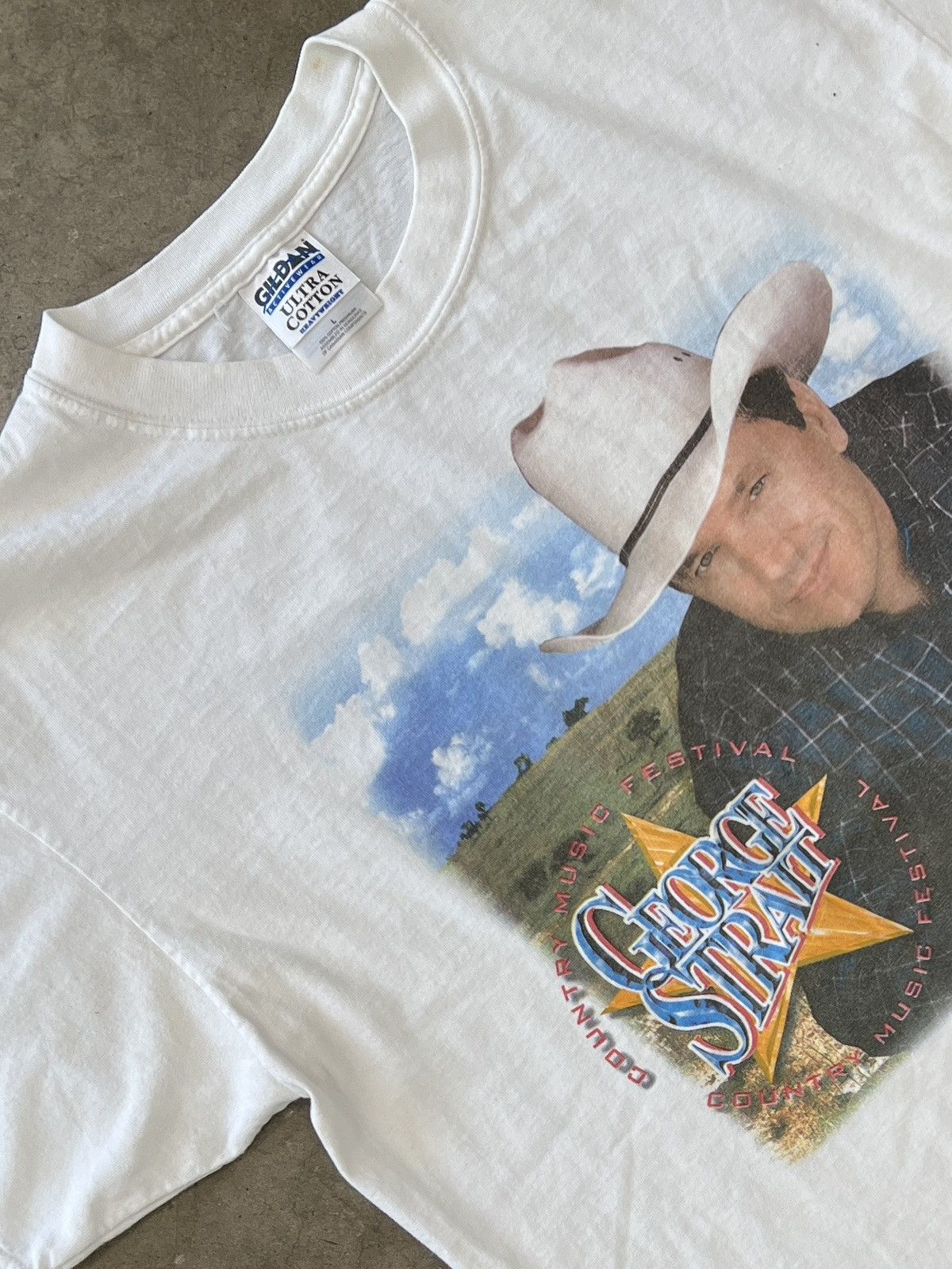Band Tees Vintage 1999 George Straight Music Country Concert Tee Large Size US L / EU 52-54 / 3 - 1 Thumbnail