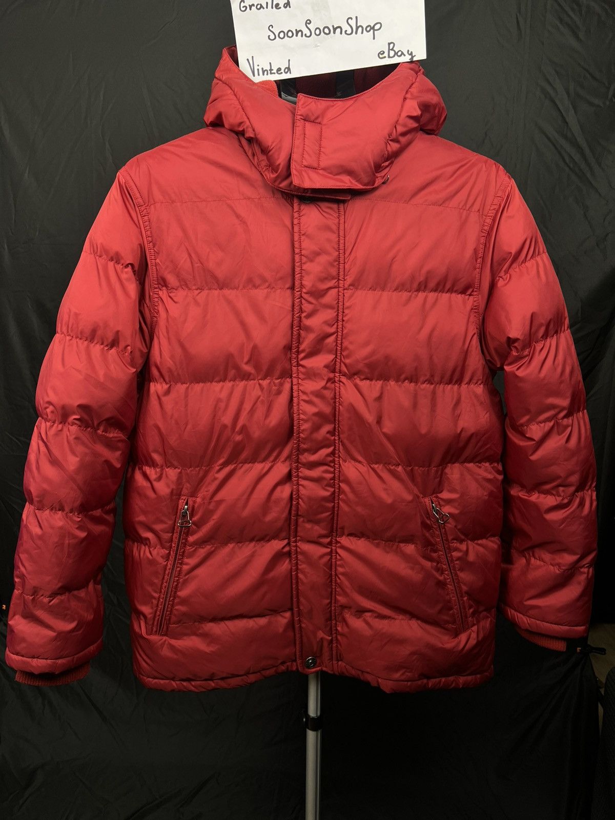 Timberland Timberland red puffer jacket down outdoor Size US S / EU 44-46 / 1 - 2 Thumbnail