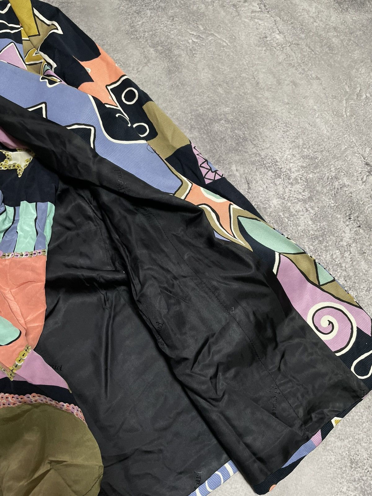 Louis Feraud LOUIS FERAUD PARIS Psychedelic Abstract Blouse Blouse jacket Size US M / EU 48-50 / 2 - 8 Thumbnail