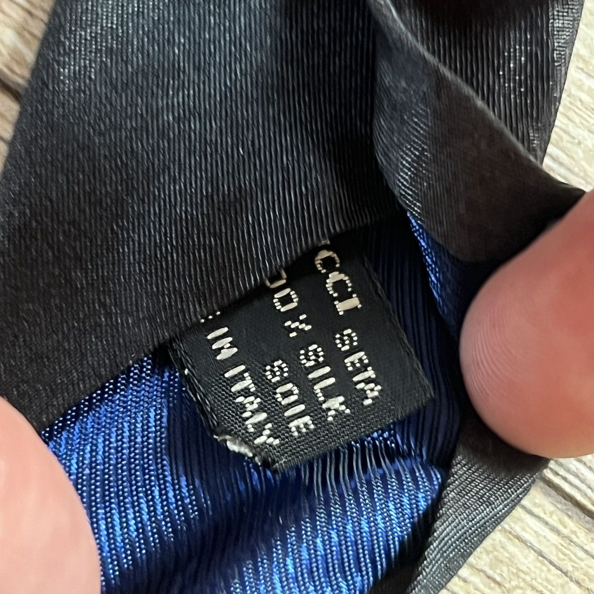 Gucci Vintage Gucci Tie Silk 100% Size ONE SIZE - 5 Thumbnail