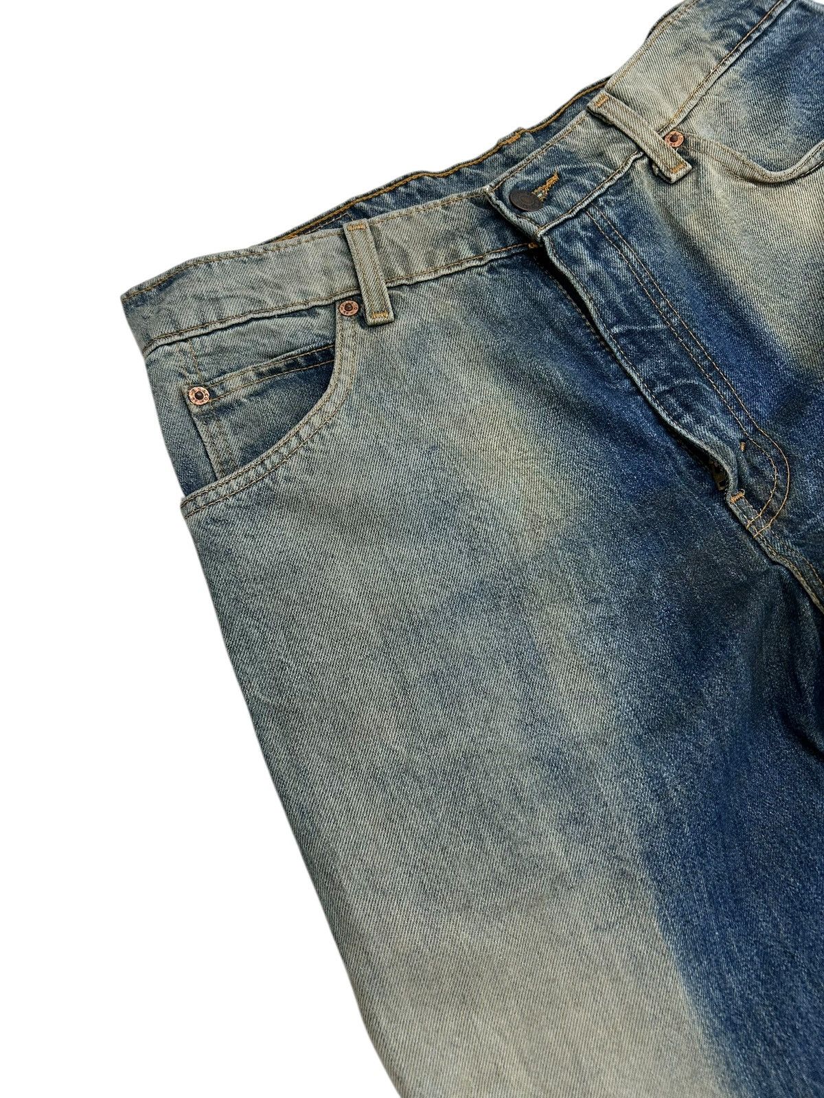 Levi's Levis Vintage Clothing 605 Orange Tag Acid Washed Distress Size US 32 / EU 48 - 7 Thumbnail