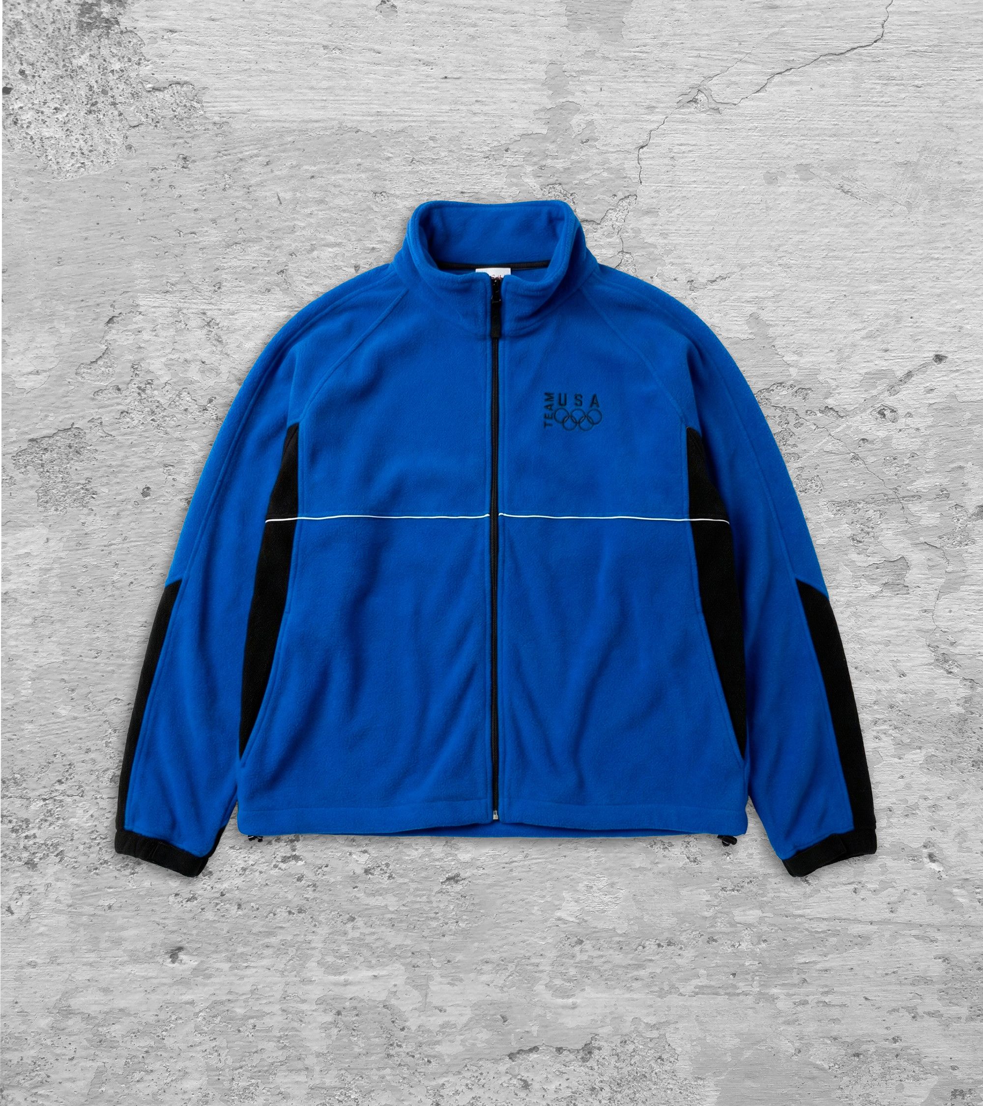 USA Olympics Vintage Team USA Olympics Fleece Jacket Blue Zip Up XL Size US XL / EU 56 / 4 - 1 Thumbnail