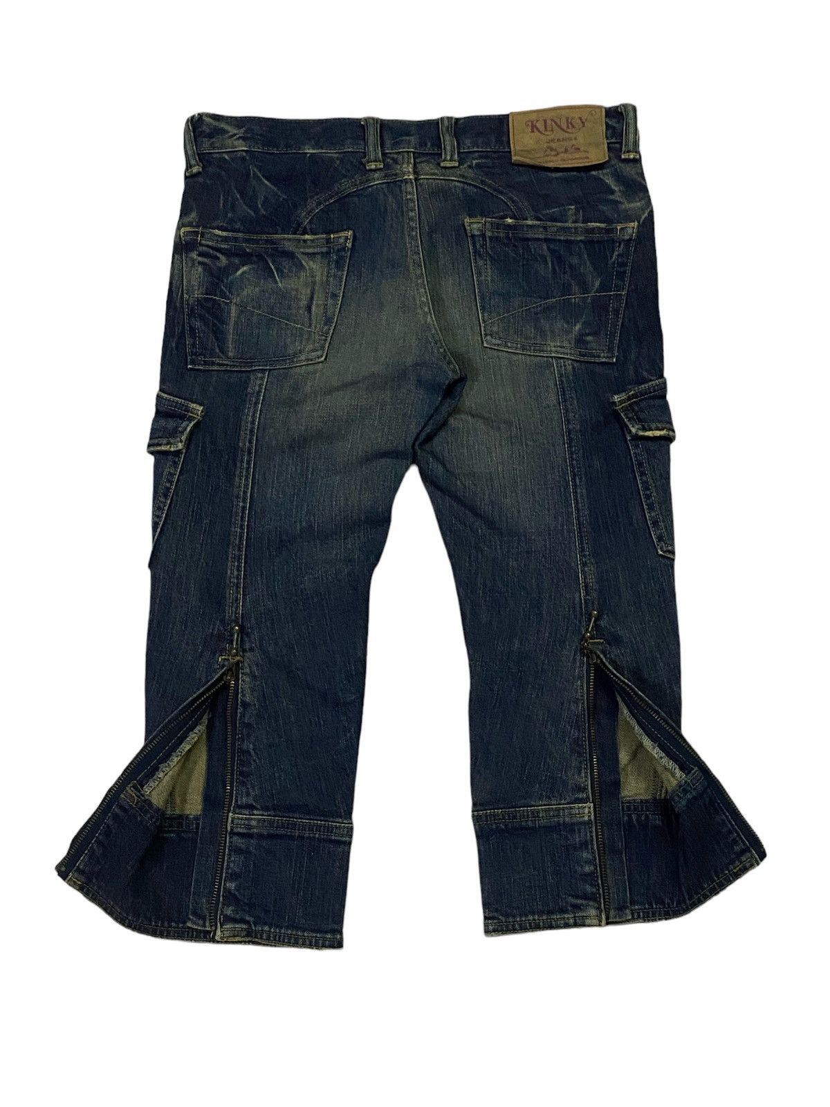 Hysteric Glamour Hysteric Glamour Strechable 3 Quarters Cargo Jeans Size 28" / US 6 / IT 42 - 20 Thumbnail