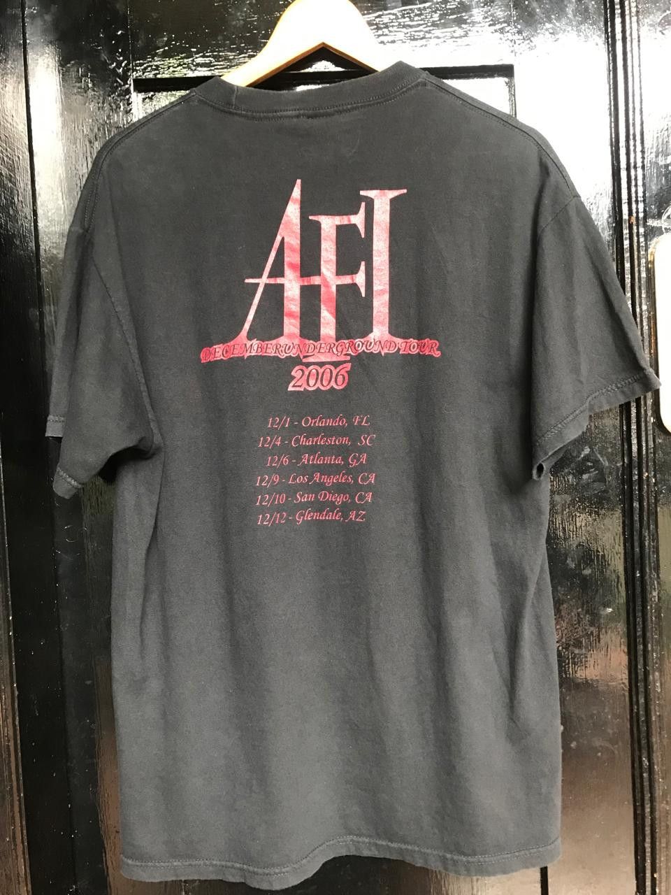 Band Tees AFI Tour 2006 Band T Shirt Size US L / EU 52-54 / 3 - 11 Thumbnail