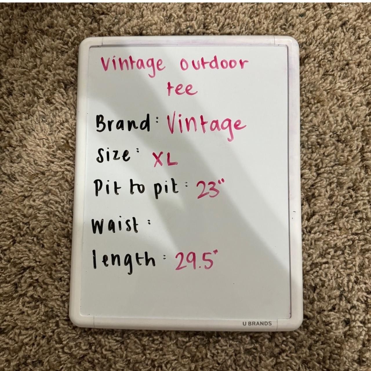 Vintage Vintage Outdoor Tee Size US XL / EU 56 / 4 - 8 Thumbnail