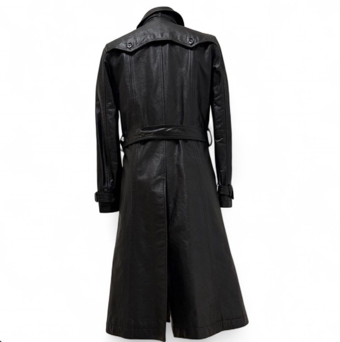 Tornado Mart Rare Tornado Mart Leather Trench Coat Size US L / EU 52-54 / 3 - 7 Thumbnail