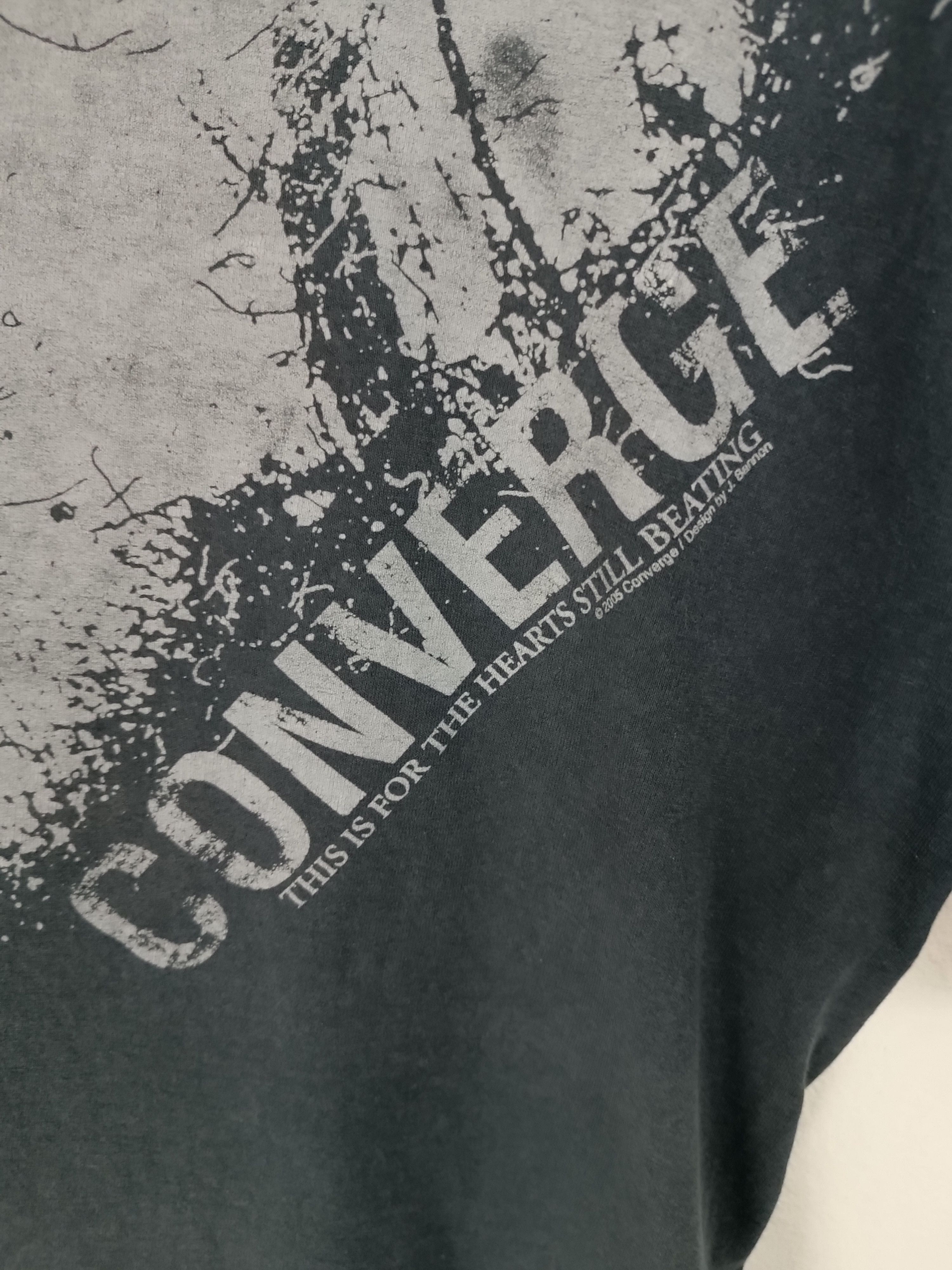 Band Tees VINTAGE 2005 CONVERGE FADED VERY RARE TEE BOTCH CAVE IN Size US L / EU 52-54 / 3 - 6 Thumbnail