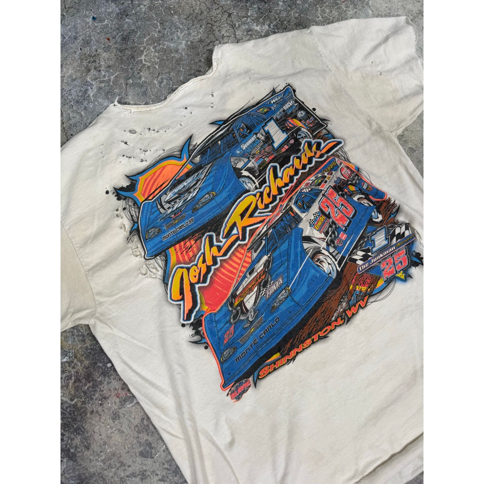 NASCAR Thrashed NASCAR Tee Size US L / EU 52-54 / 3 - 6 Thumbnail