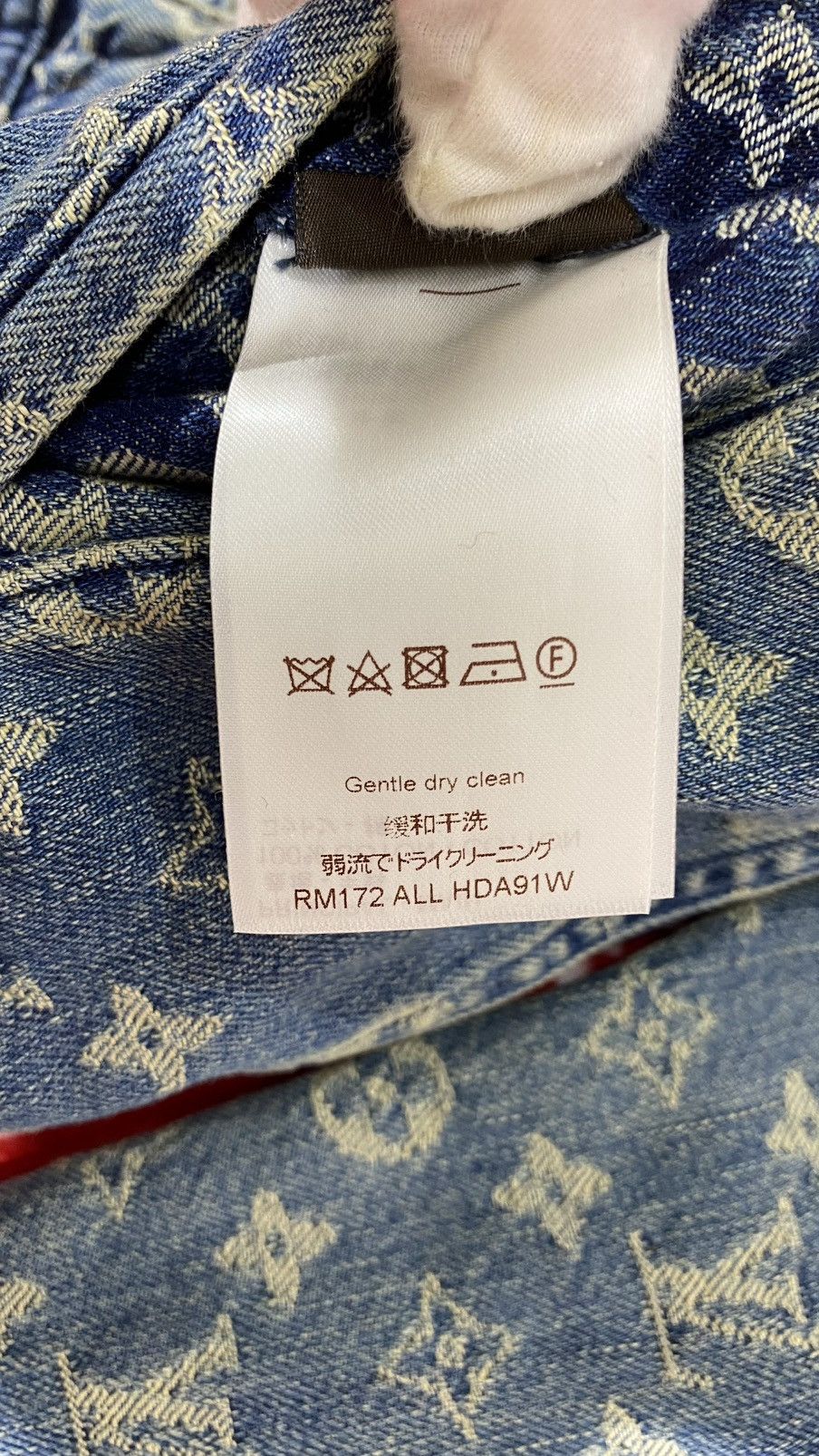 Louis Vuitton × Supreme Louis Vuitton X Supreme 54 Denim Jacket Blue Monogram Size US L / EU 52-54 / 3 - 13 Thumbnail
