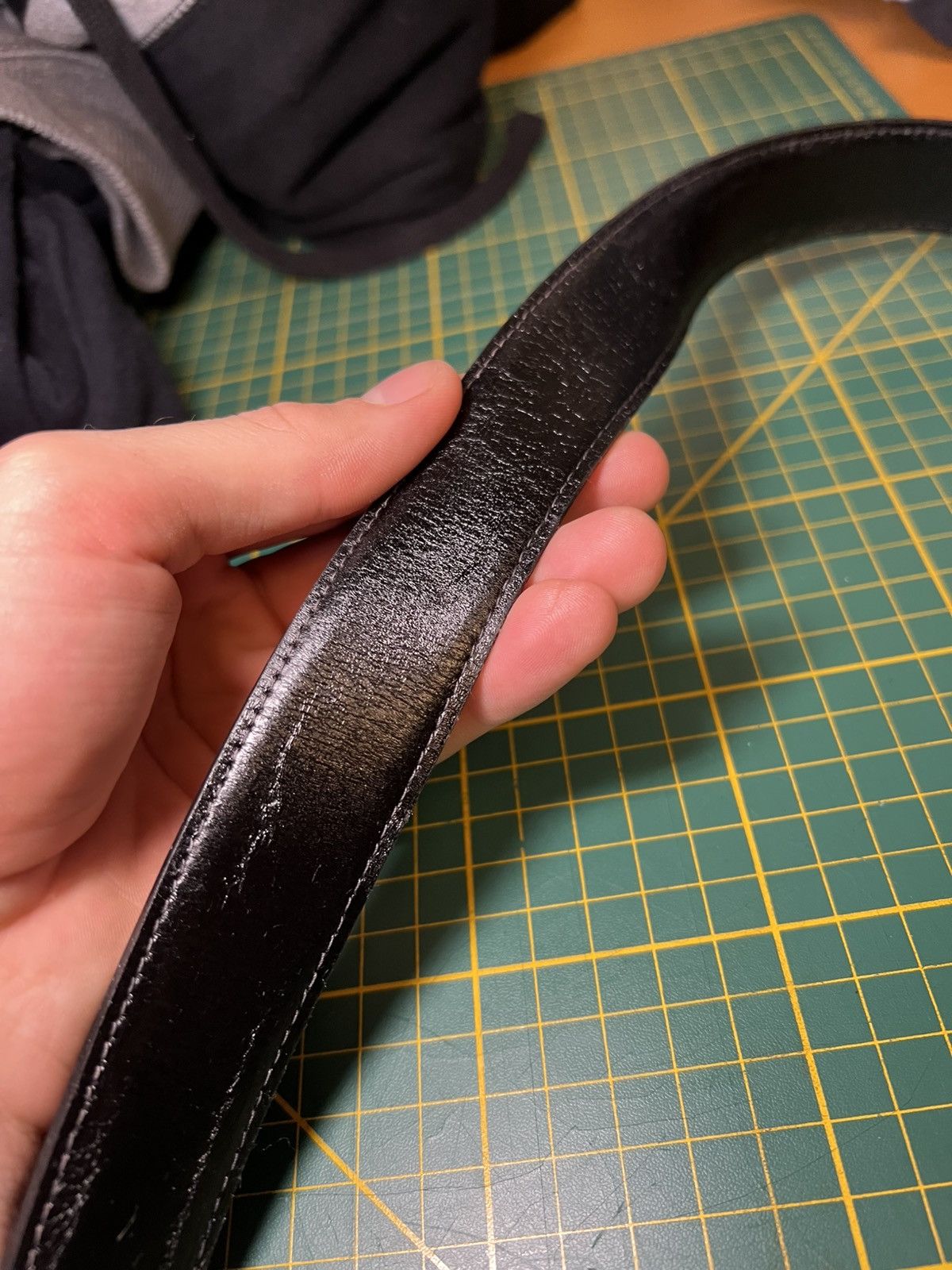Giorgio Armani Vintage Georgio Armani reversible two-tone leather belt Size ONE SIZE - 15 Thumbnail