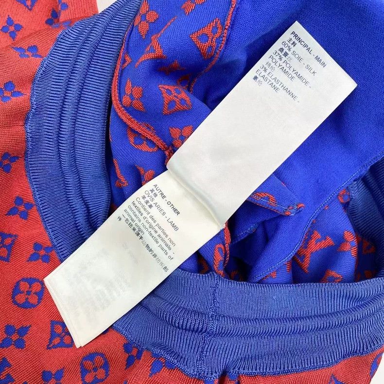 Louis Vuitton Louis Vuitton size s Mulberry silk/nylon presbyopia full pr Size US 28 / EU 44 - 6 Thumbnail