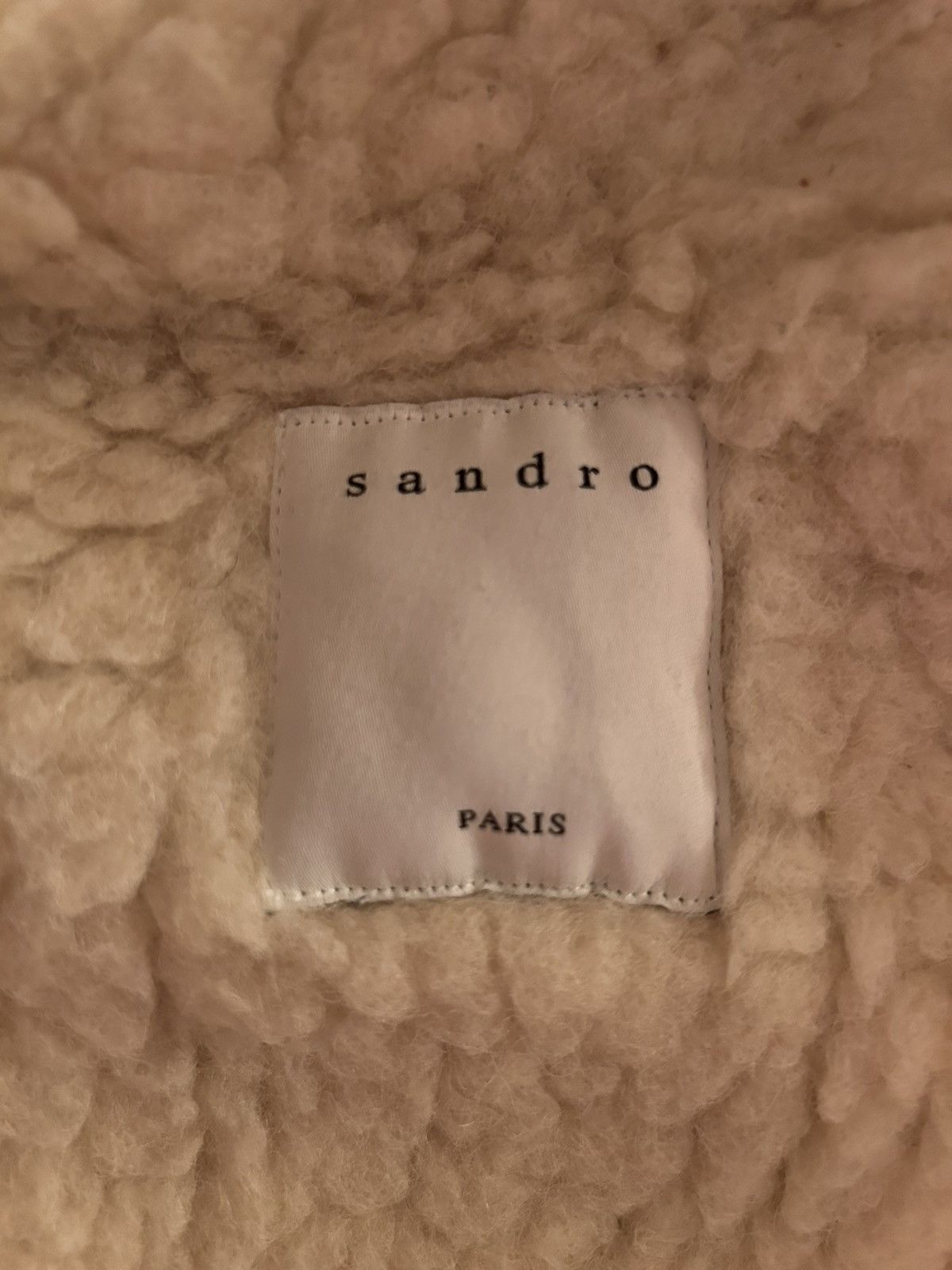Sandro Sandro Sherpa Lined Deck Jacket Size US M / EU 48-50 / 2 - 5 Thumbnail