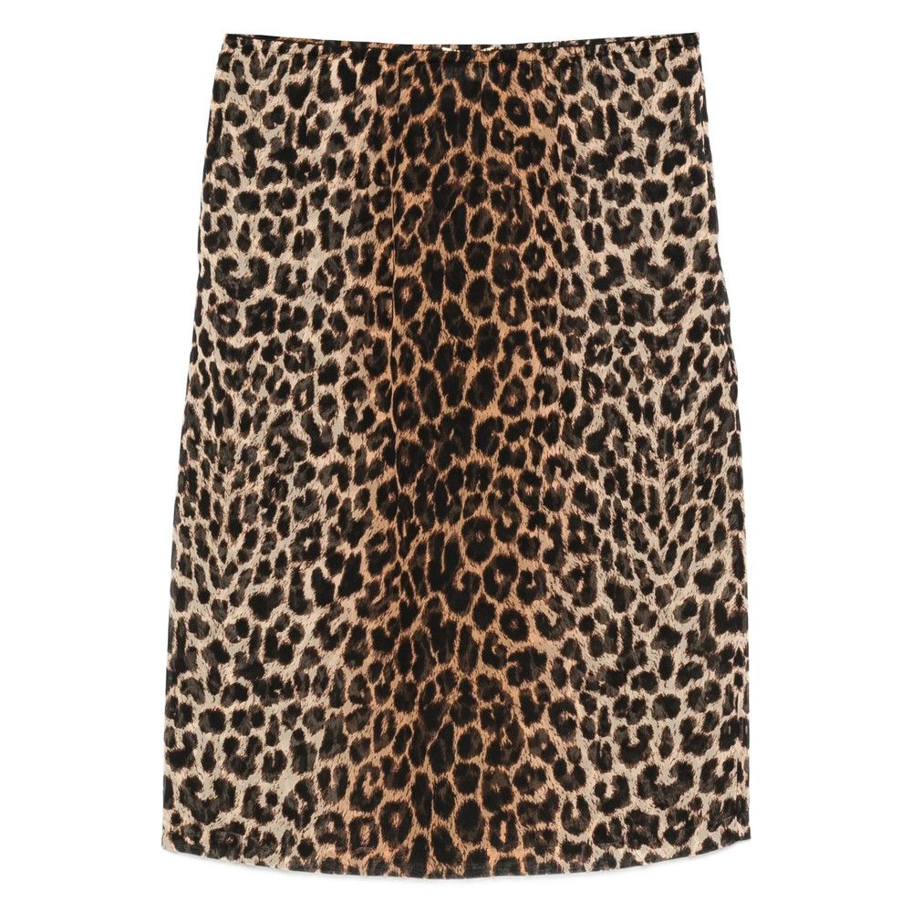 Saint Laurent Paris Saint Laurent BROWN Skirts - Straight Skirts Size 27" / US 4 / IT 40 - 1 Thumbnail