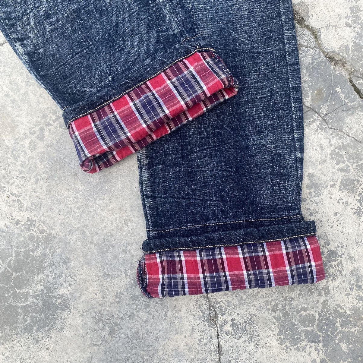 If Six Was Nine × Japanese Brand DIRTY WOLF Double Waist Jeans Size US 27 - 7 Thumbnail